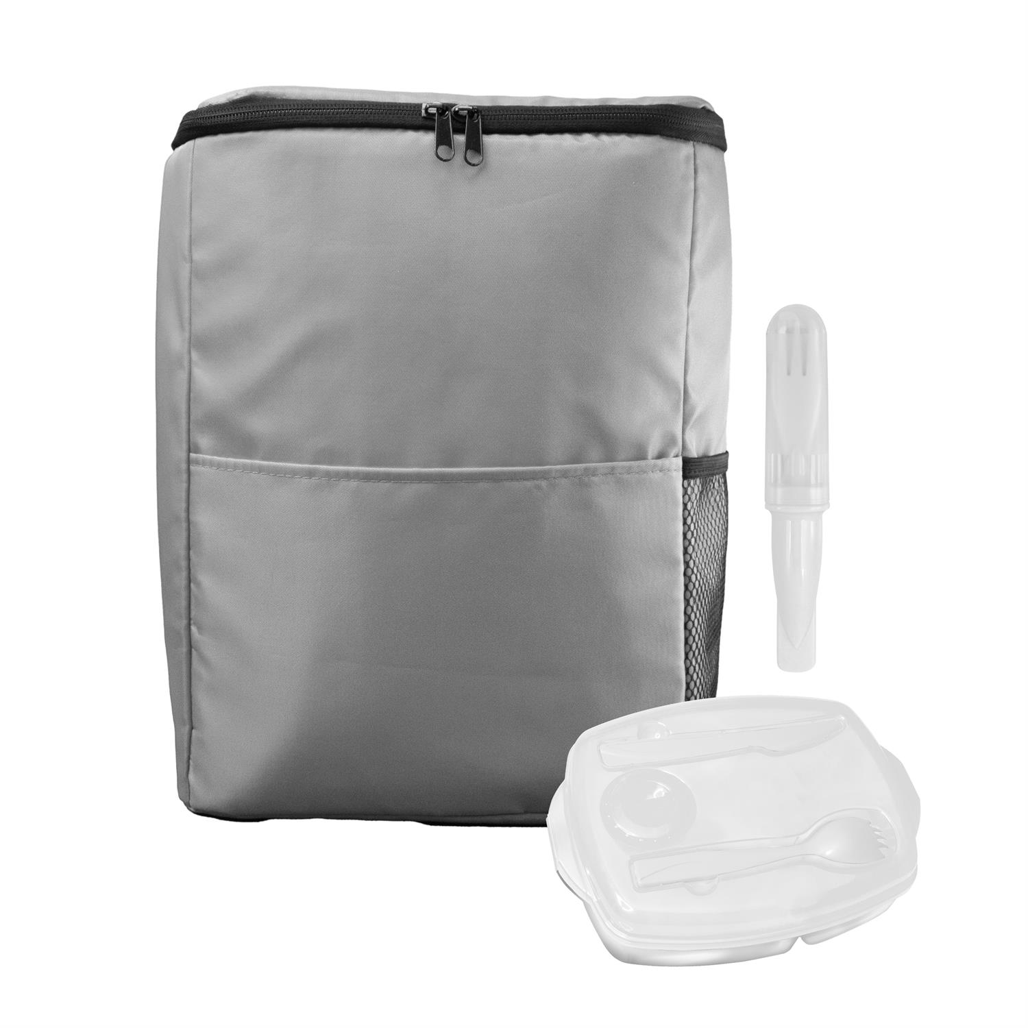 Sporty Lunch Tray & Cutlery Set 1