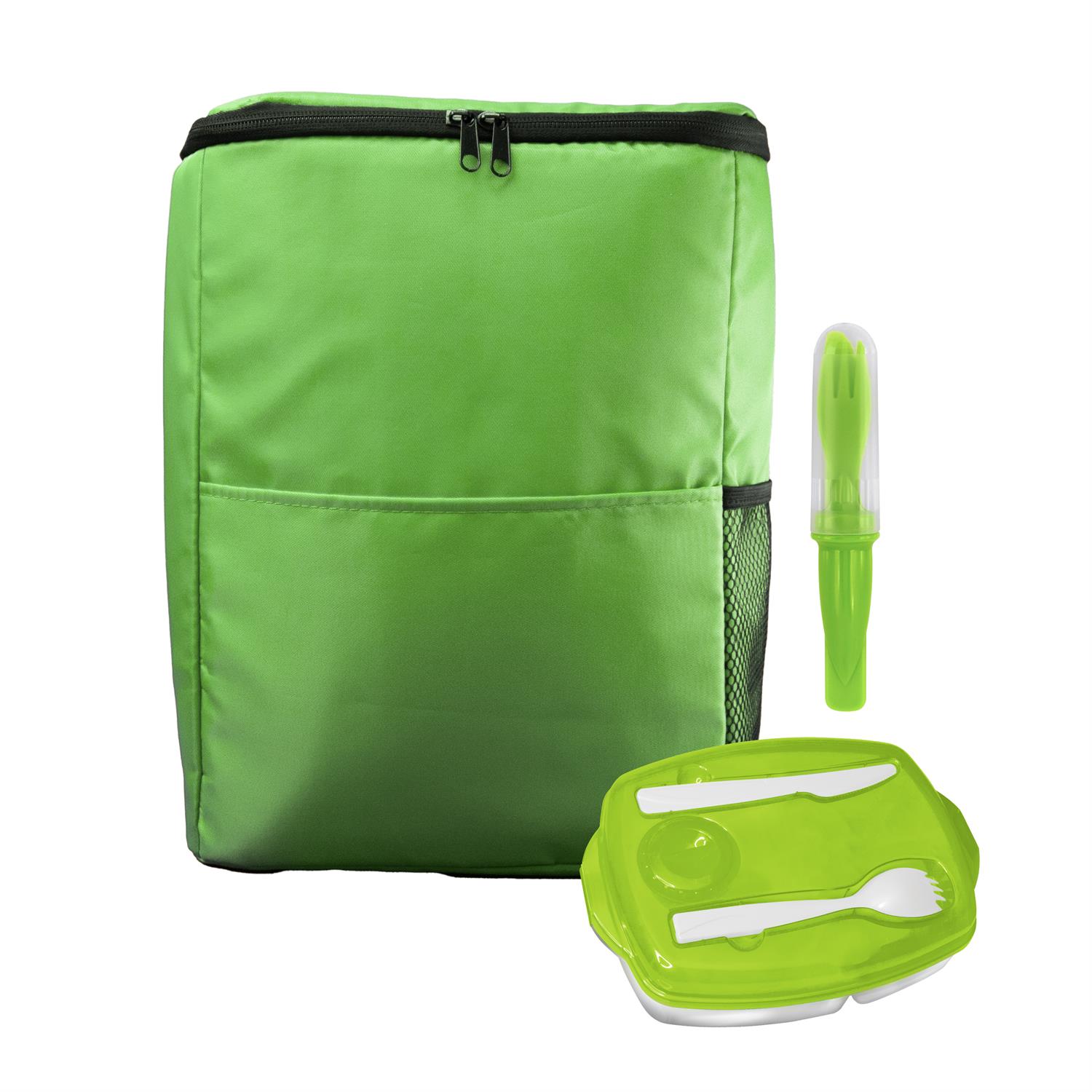 Sporty Lunch Tray & Cutlery Set 1