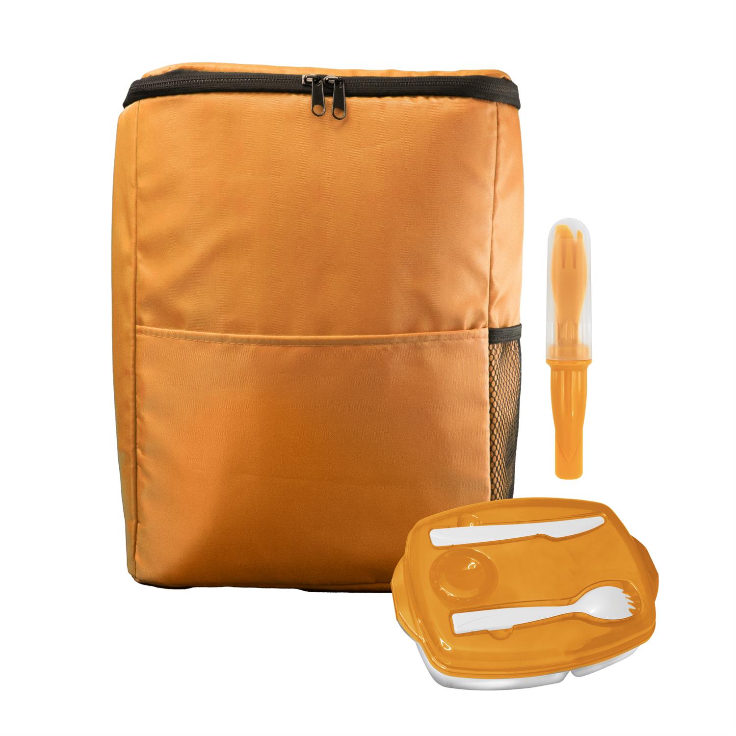 Sporty Lunch Tray & Cutlery Set 1