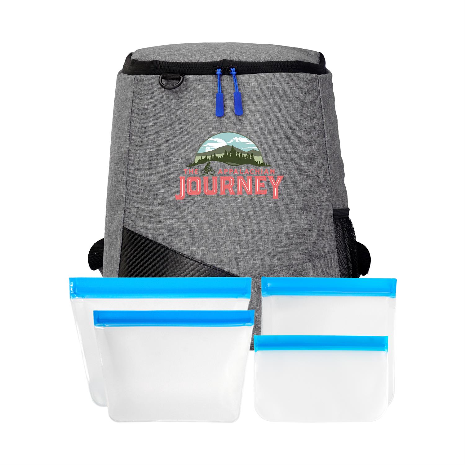 Reusable Food Storage Backpack Set 1