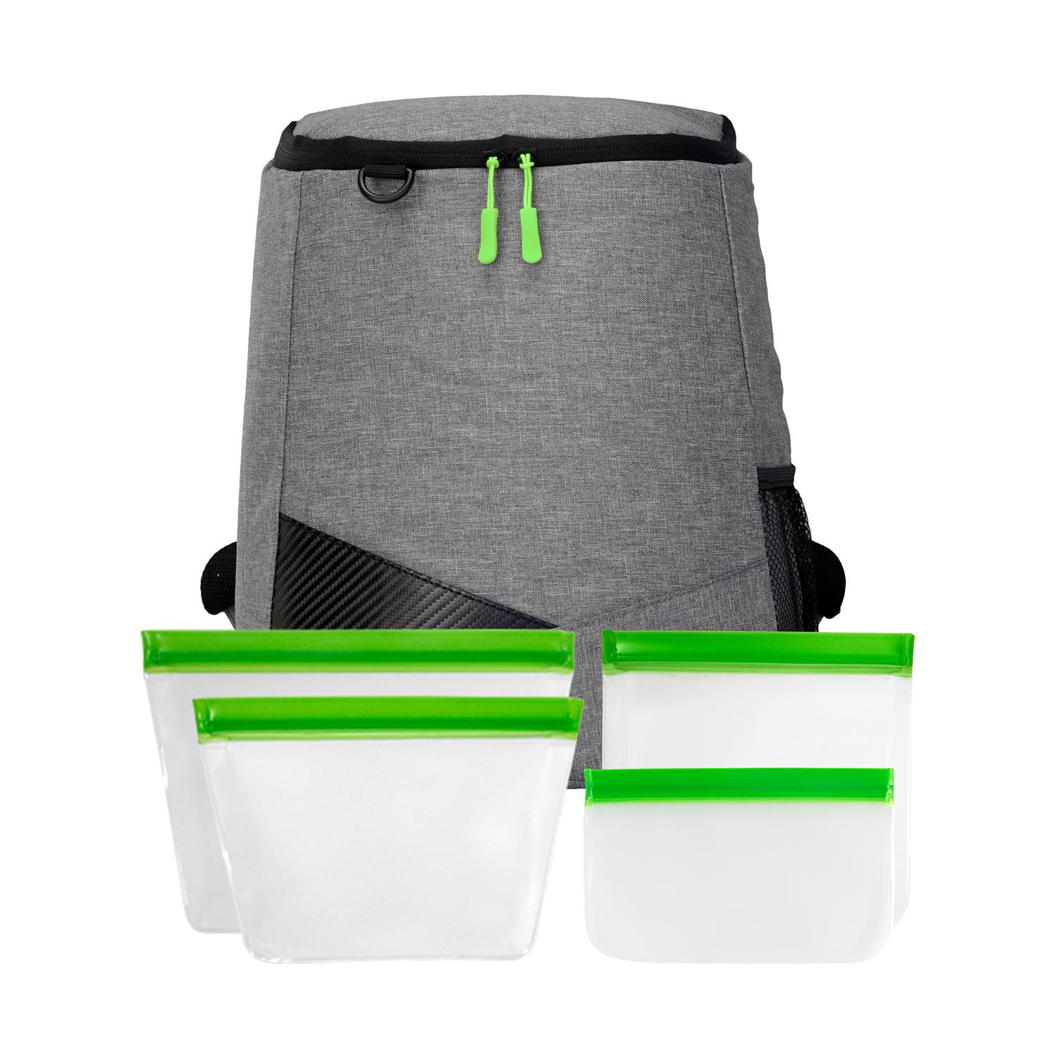 Reusable Food Storage Backpack Set 1