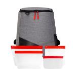 Reusable Food Storage Backpack Set - Red Reusable Food Storage Backpack Set - Red