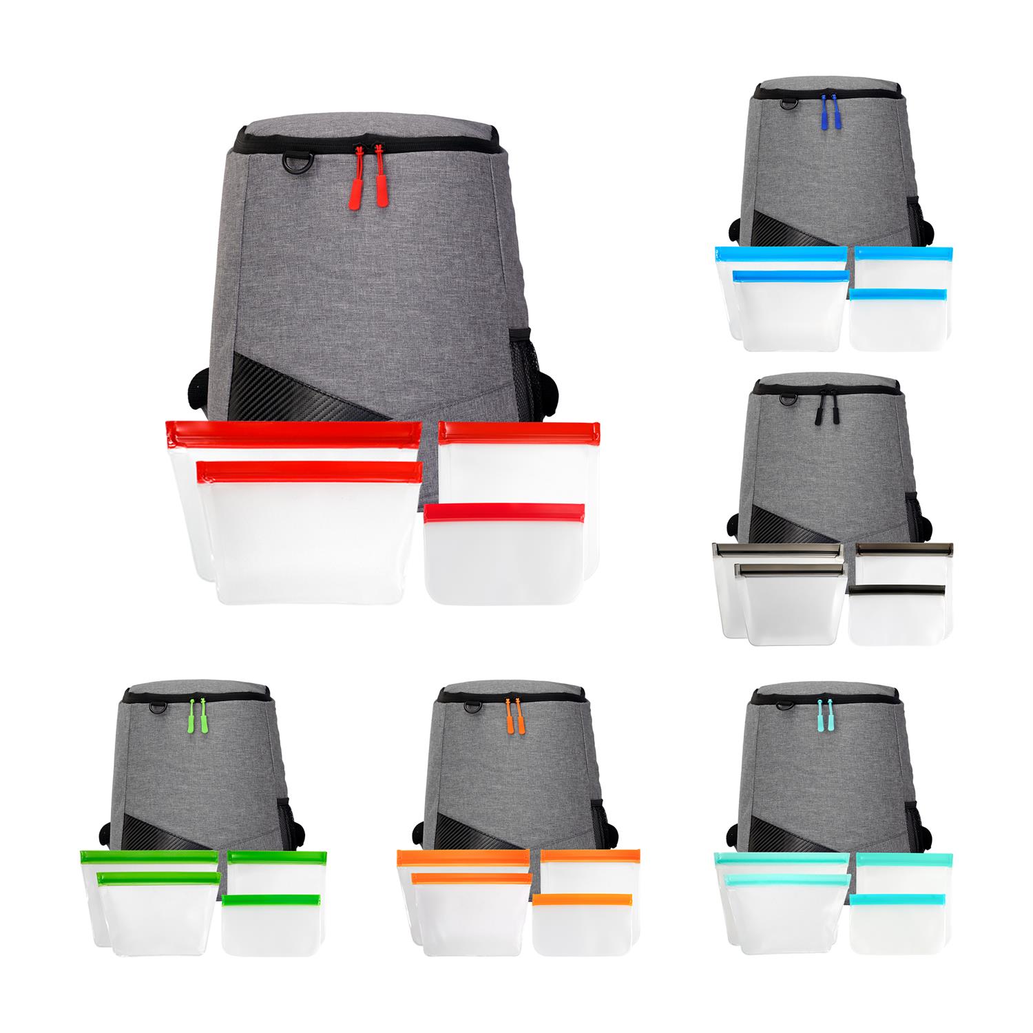 Reusable Food Storage Backpack Set 1