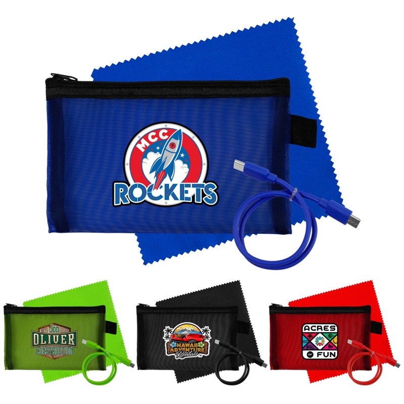 Large Mesh C to C Cable & Cloth Set 1 Large Mesh C to C Cable & Cloth Set 1