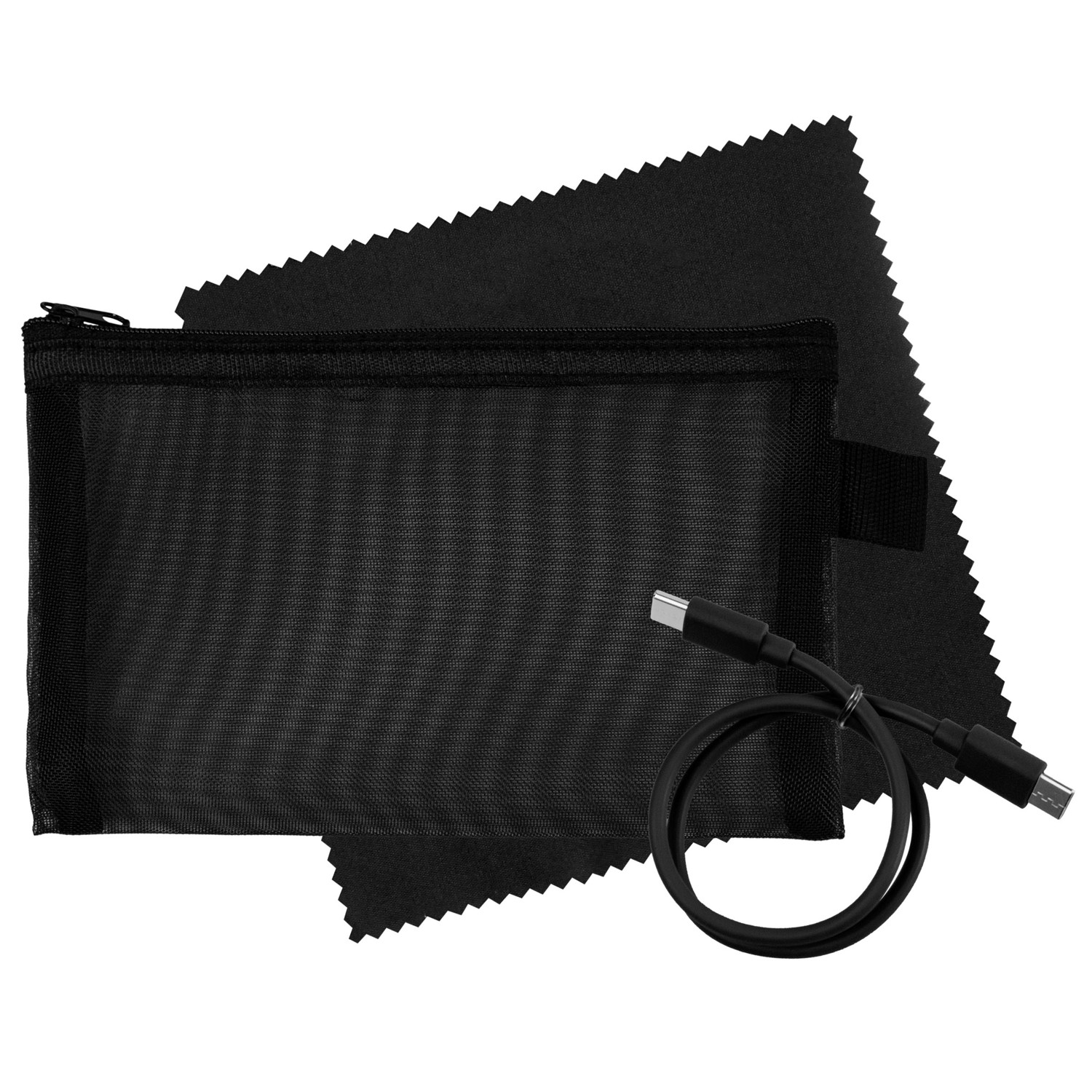 Large Mesh C to C Cable & Cloth Set 1
