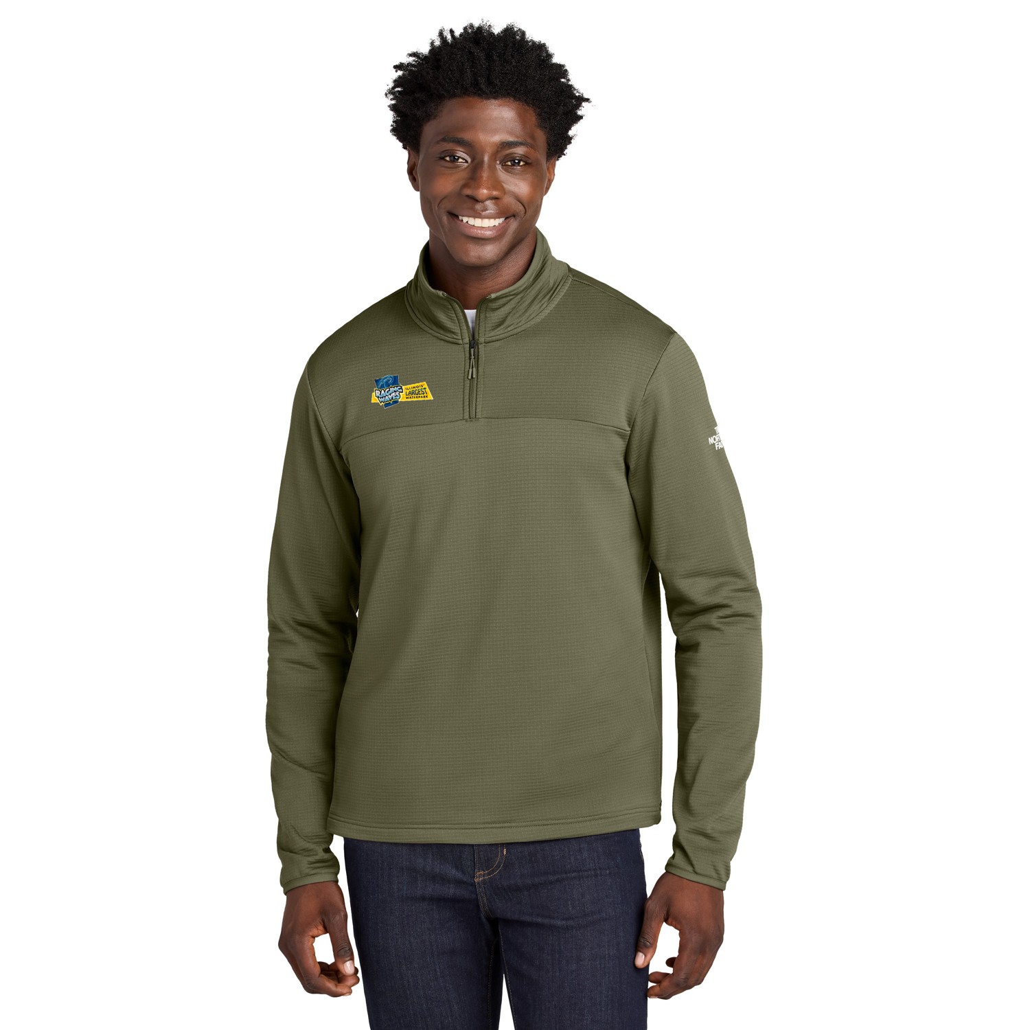 The North Face® Aim 1/4-Zip Fleece 1