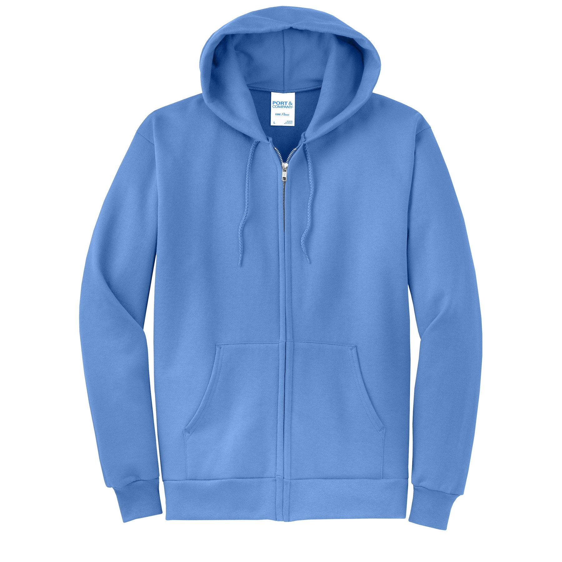 Port & Company® core Fleece Full-Zip Hooded Sweatshirt 1
