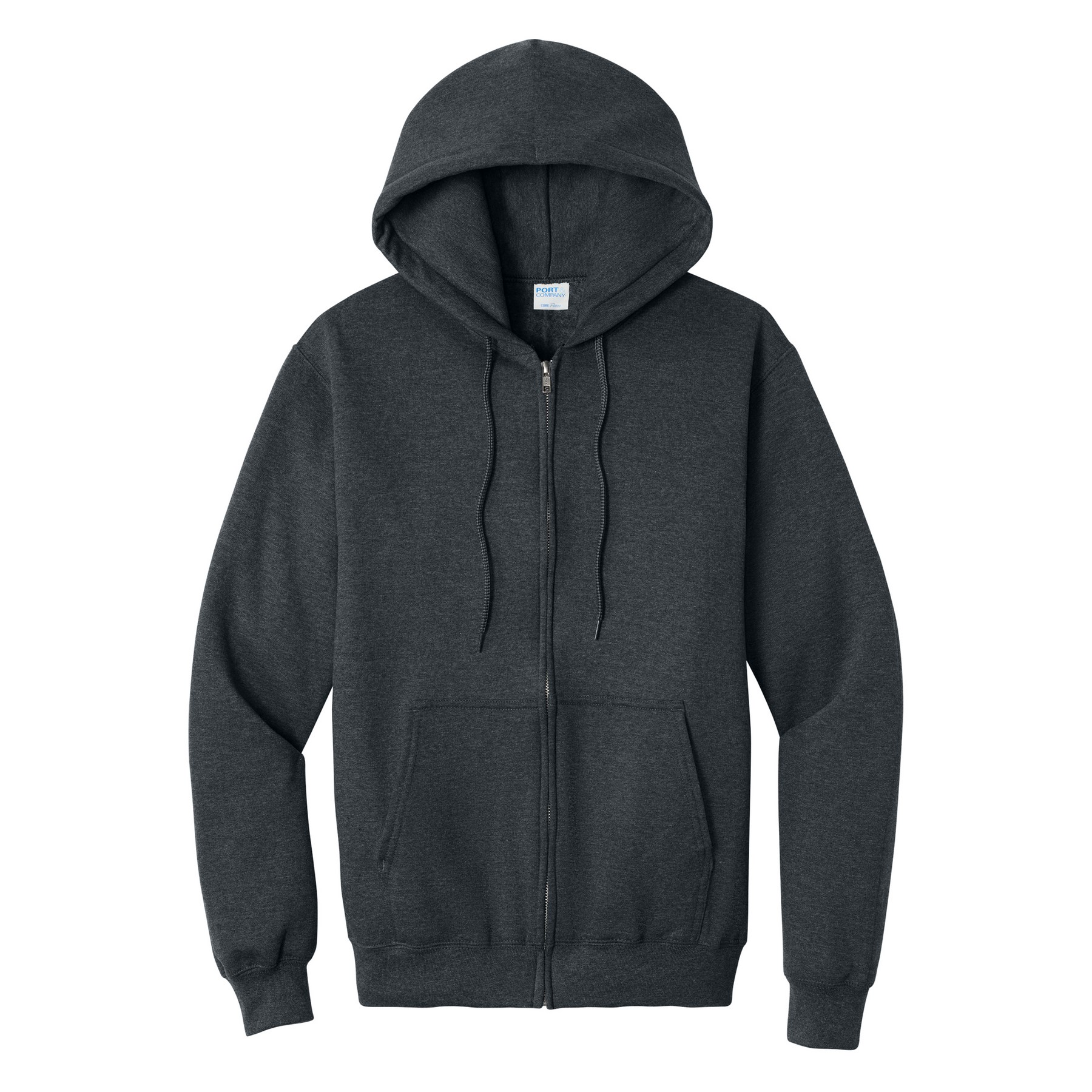Port & Company® core Fleece Full-Zip Hooded Sweatshirt 1