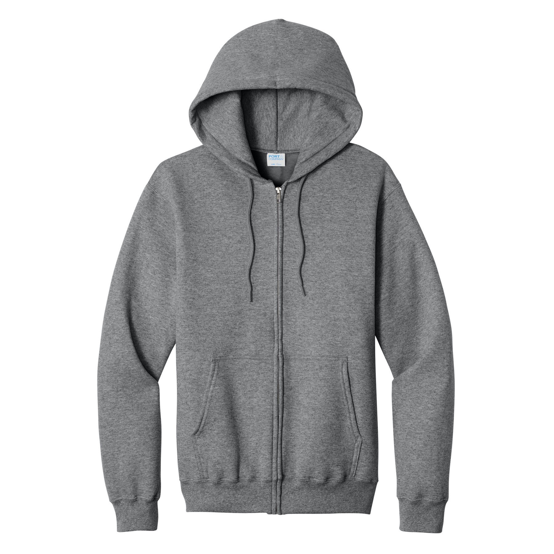 Port & Company® core Fleece Full-Zip Hooded Sweatshirt 1