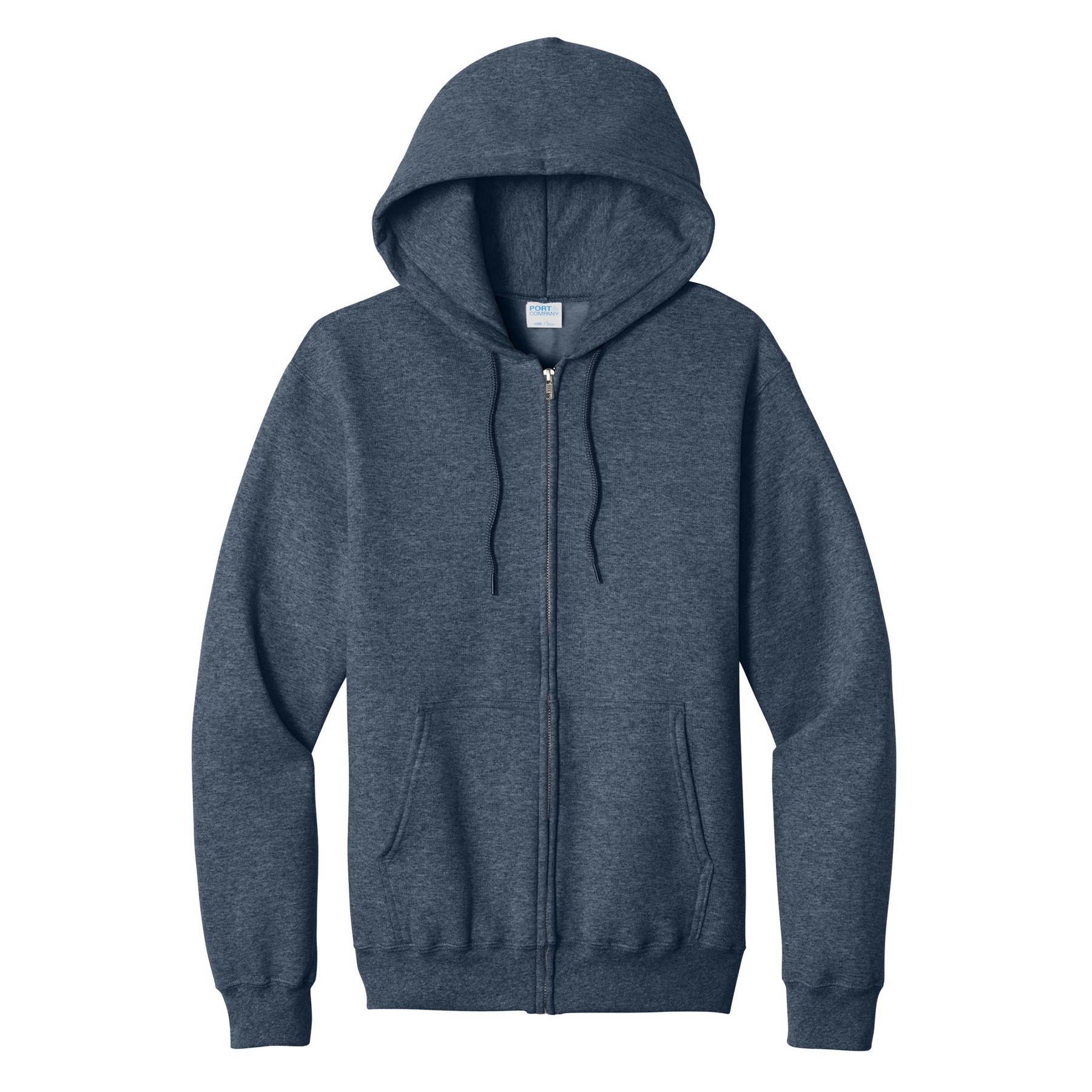 Port & Company® core Fleece Full-Zip Hooded Sweatshirt 1
