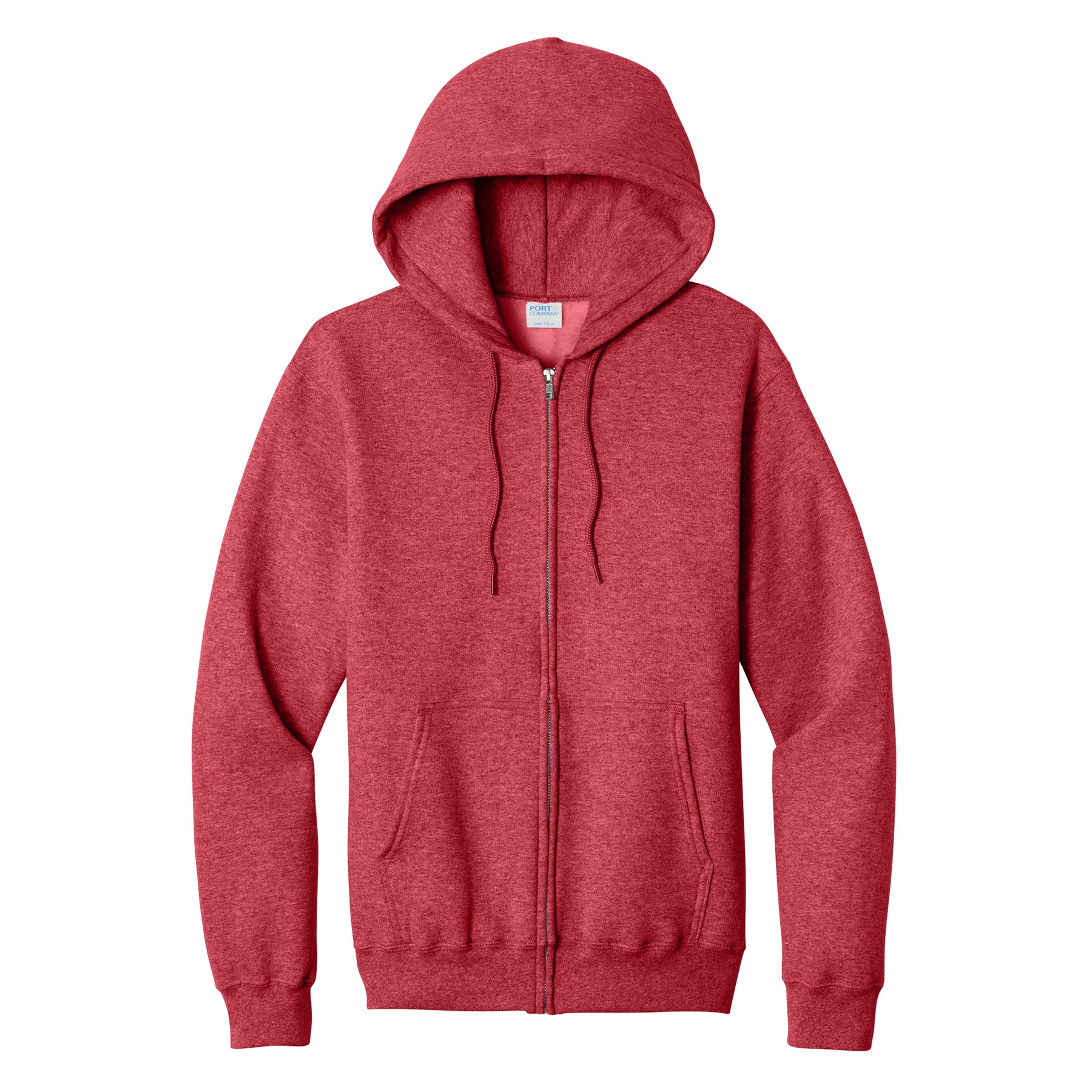 Port & Company® core Fleece Full-Zip Hooded Sweatshirt 1