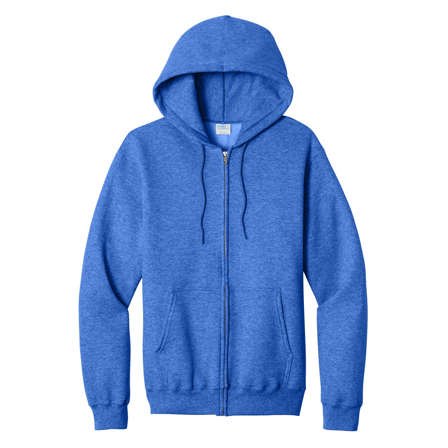 Port & Company® core Fleece Full-Zip Hooded Sweatshirt 1