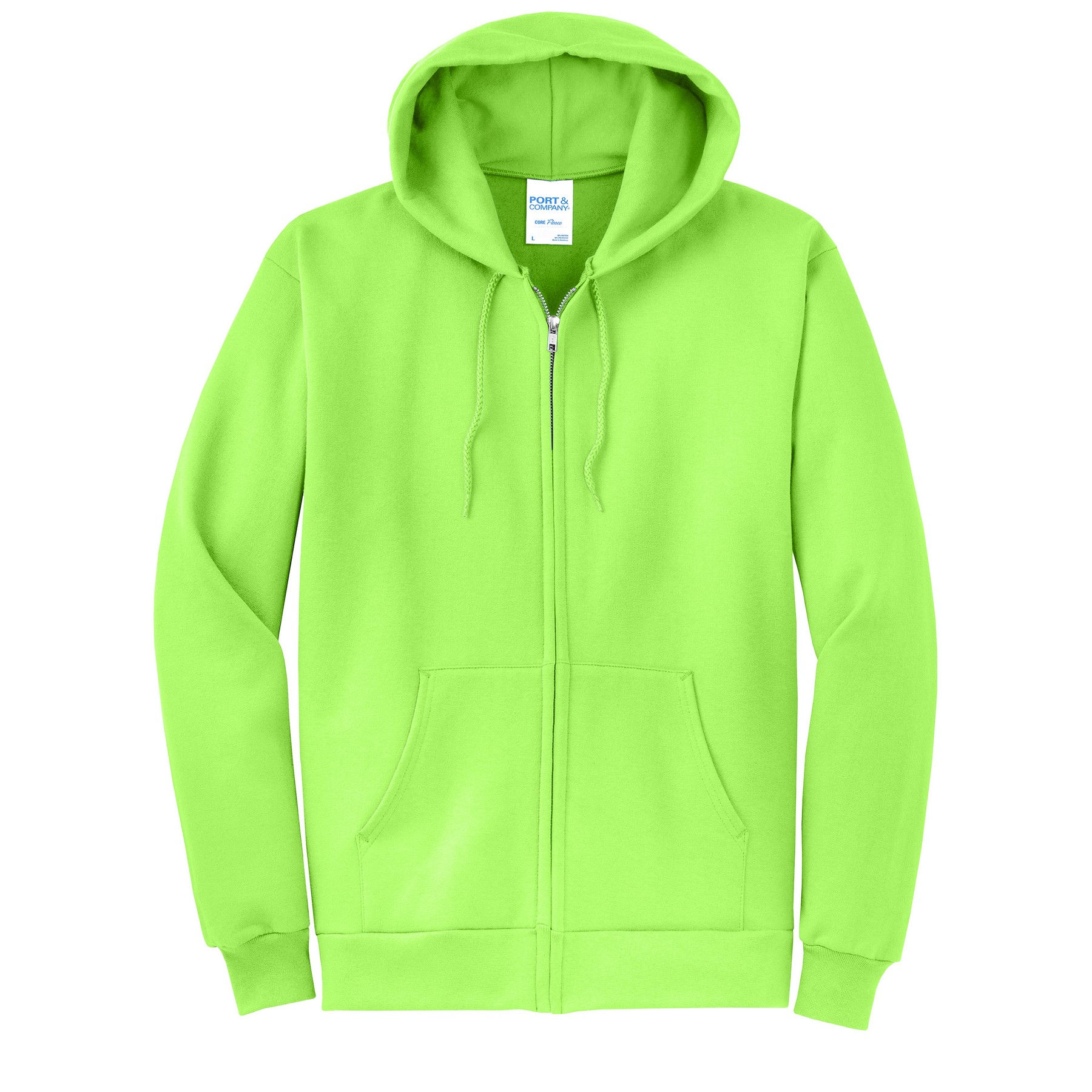 Port & Company® core Fleece Full-Zip Hooded Sweatshirt 1