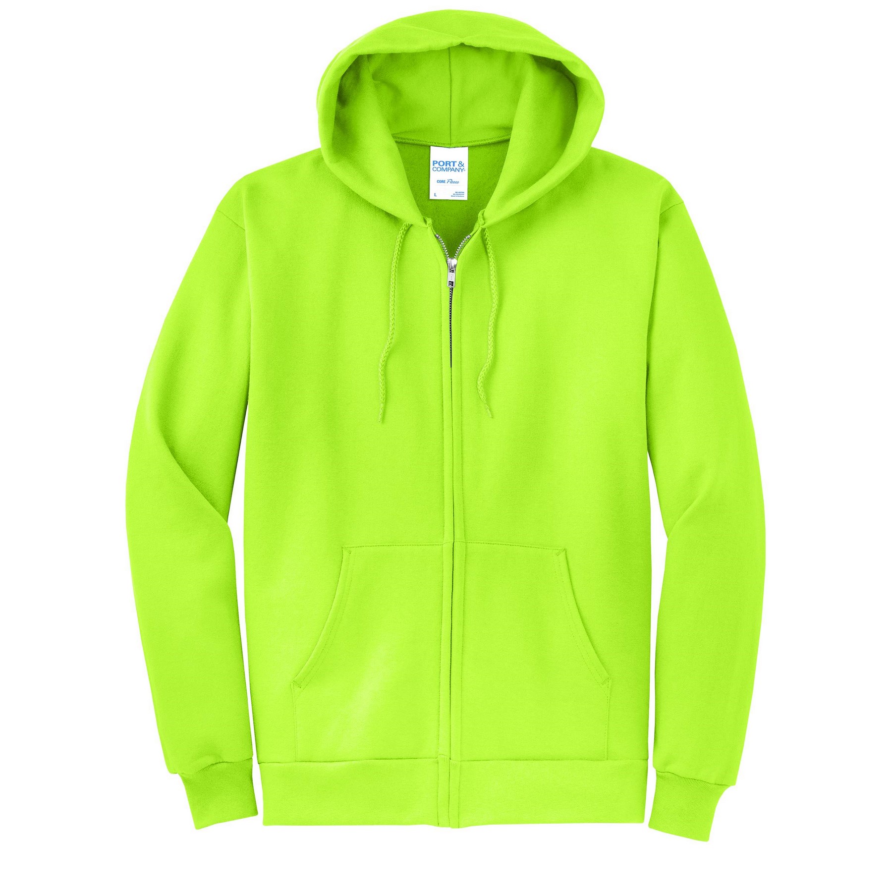 Port & Company® core Fleece Full-Zip Hooded Sweatshirt 1
