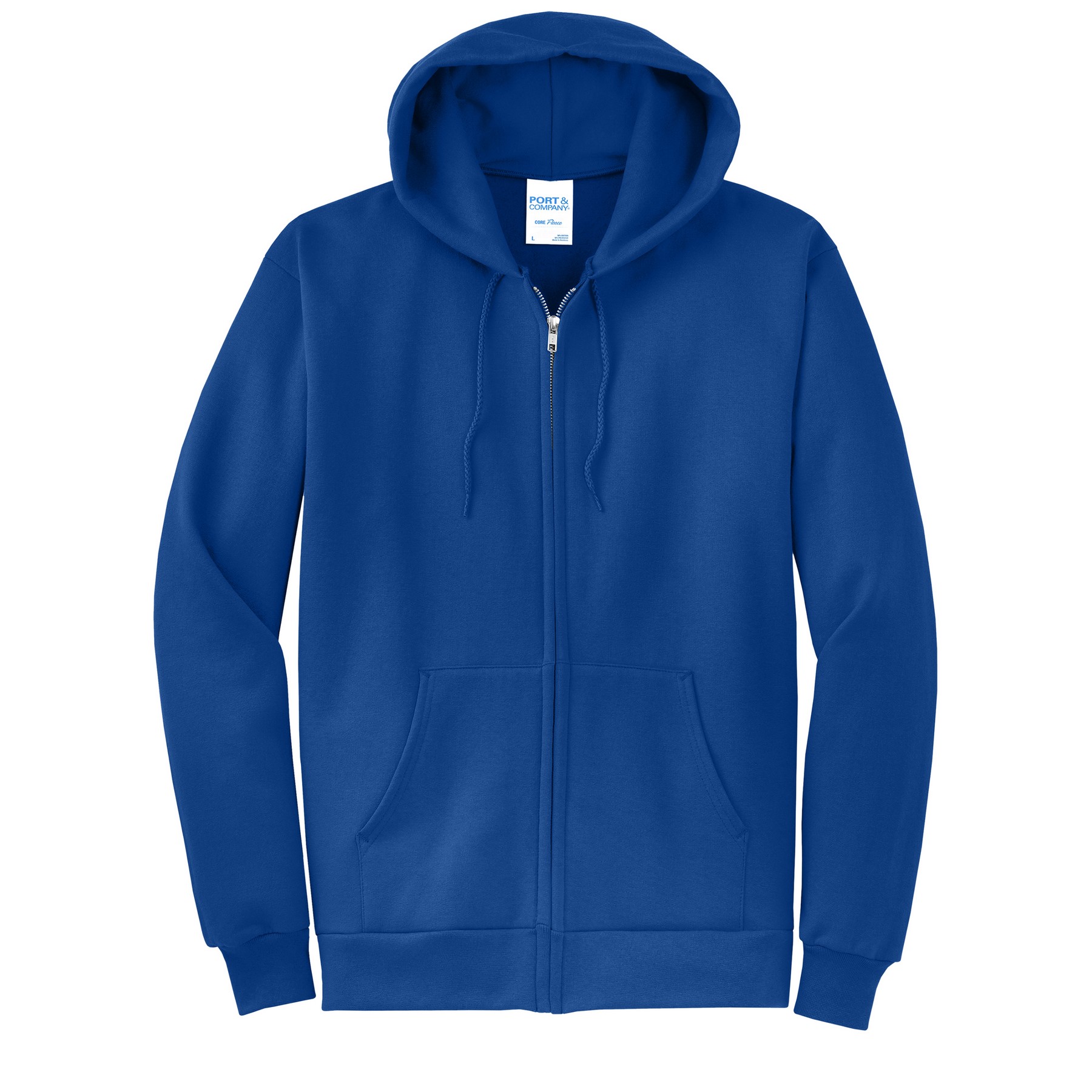 Port & Company® core Fleece Full-Zip Hooded Sweatshirt 1