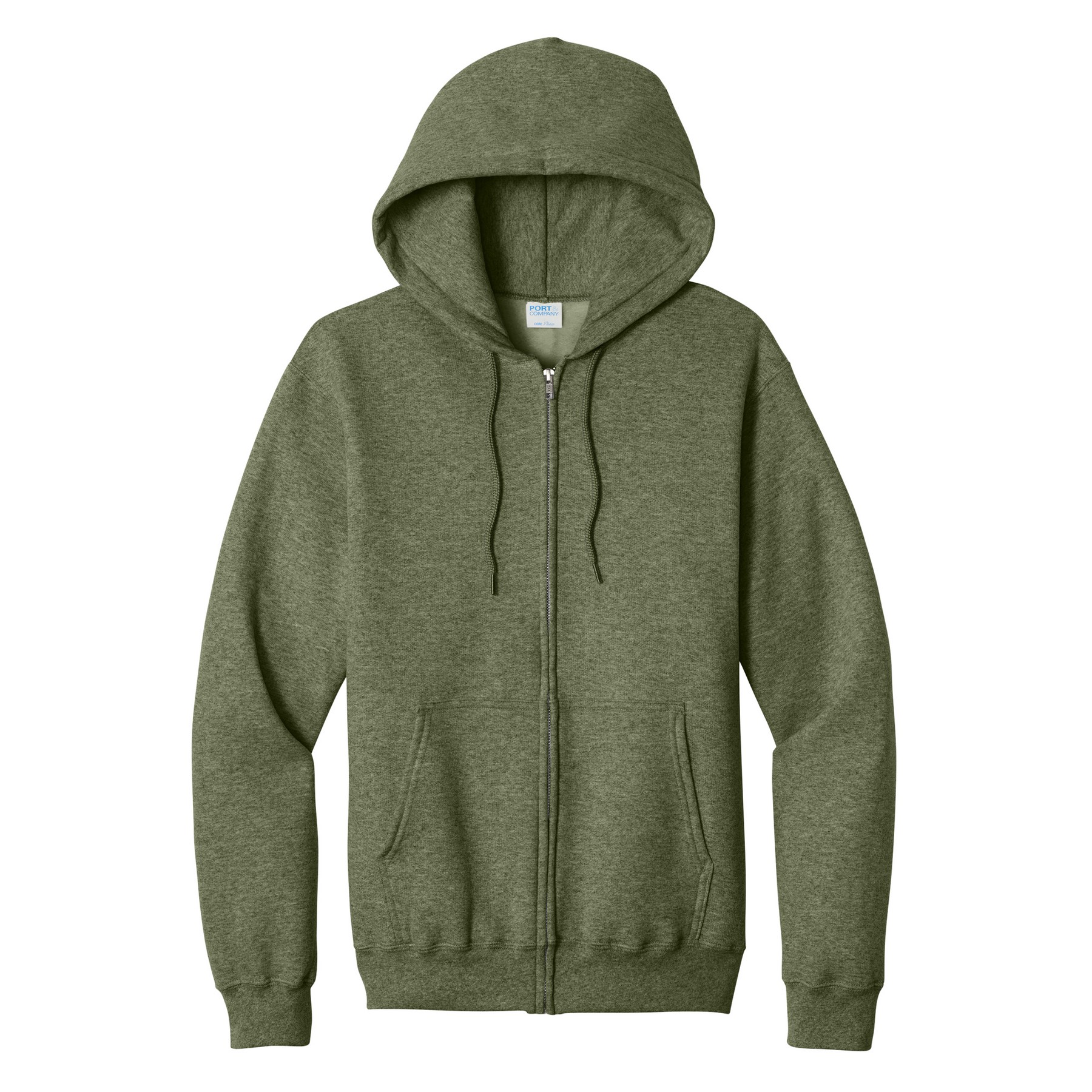 Port & Company® core Fleece Full-Zip Hooded Sweatshirt 1