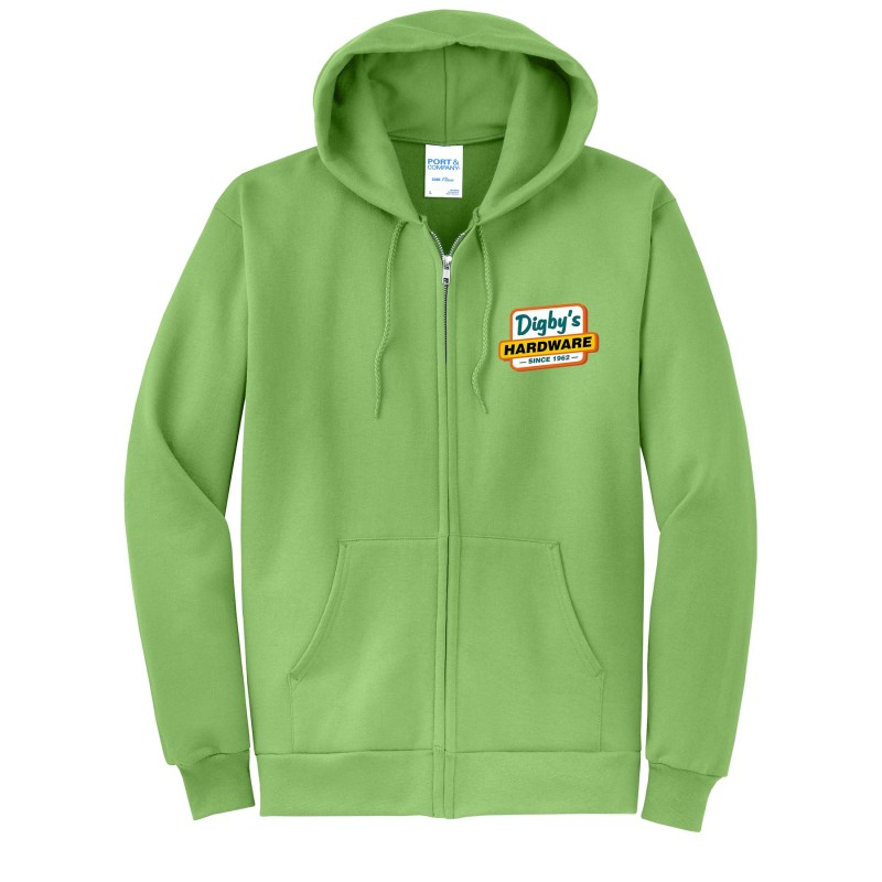 Port & Company® core Fleece Full-Zip Hooded Sweatshirt 1 Port & Company® core Fleece Full-Zip Hooded Sweatshirt 1