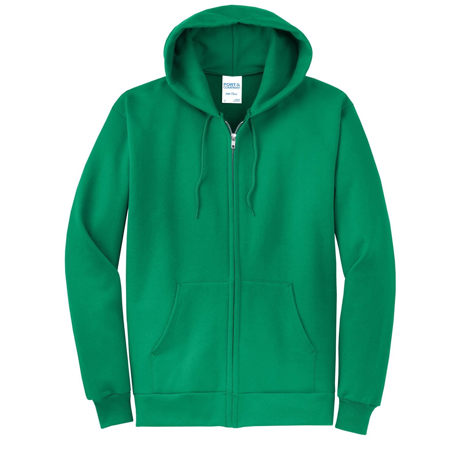 Port & Company® core Fleece Full-Zip Hooded Sweatshirt 1