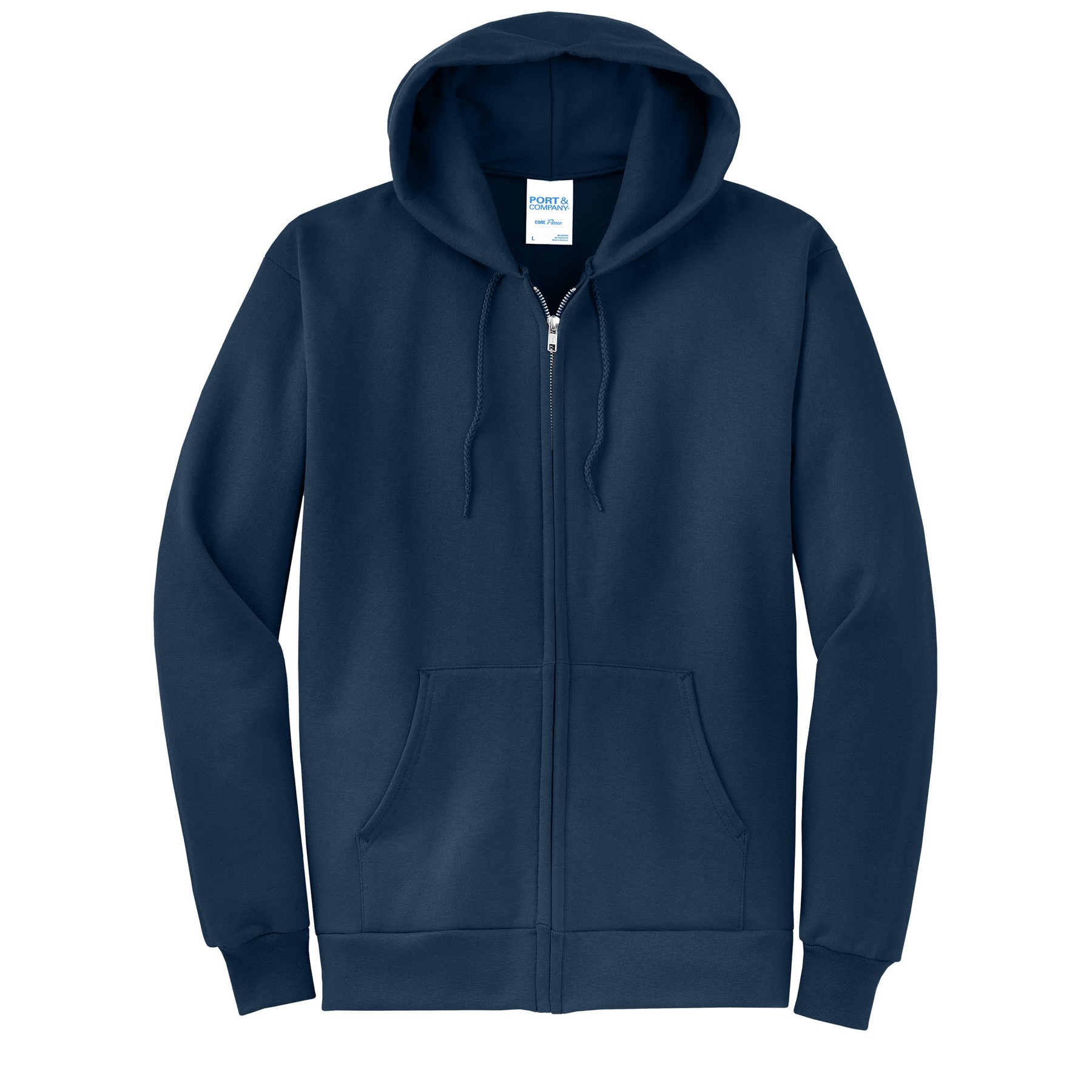 Port & Company® core Fleece Full-Zip Hooded Sweatshirt 1