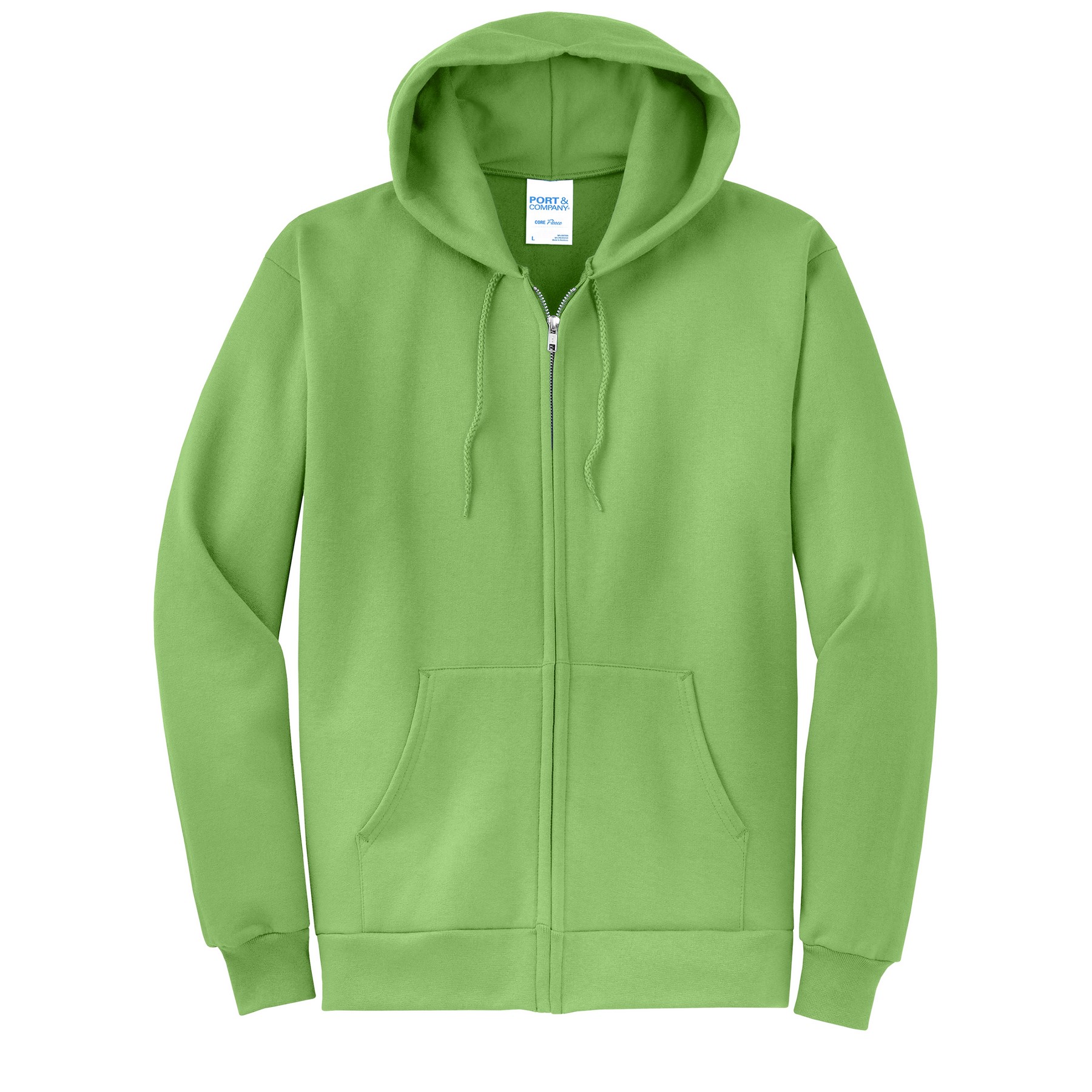 Port & Company® core Fleece Full-Zip Hooded Sweatshirt 1