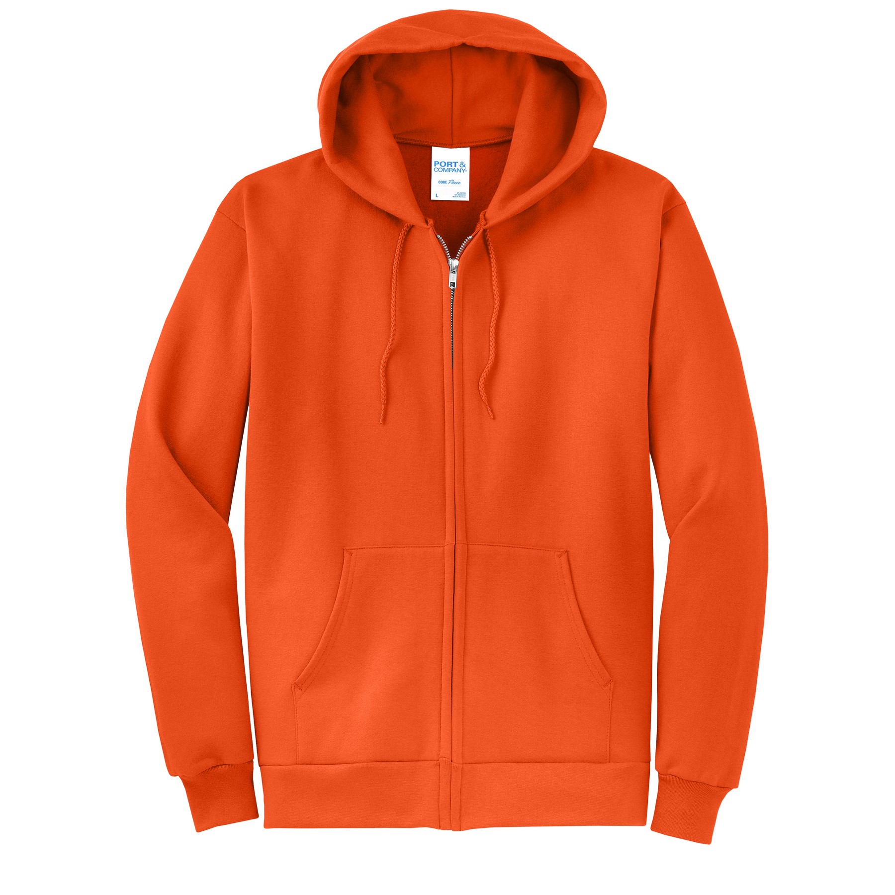 Port & Company® core Fleece Full-Zip Hooded Sweatshirt 1