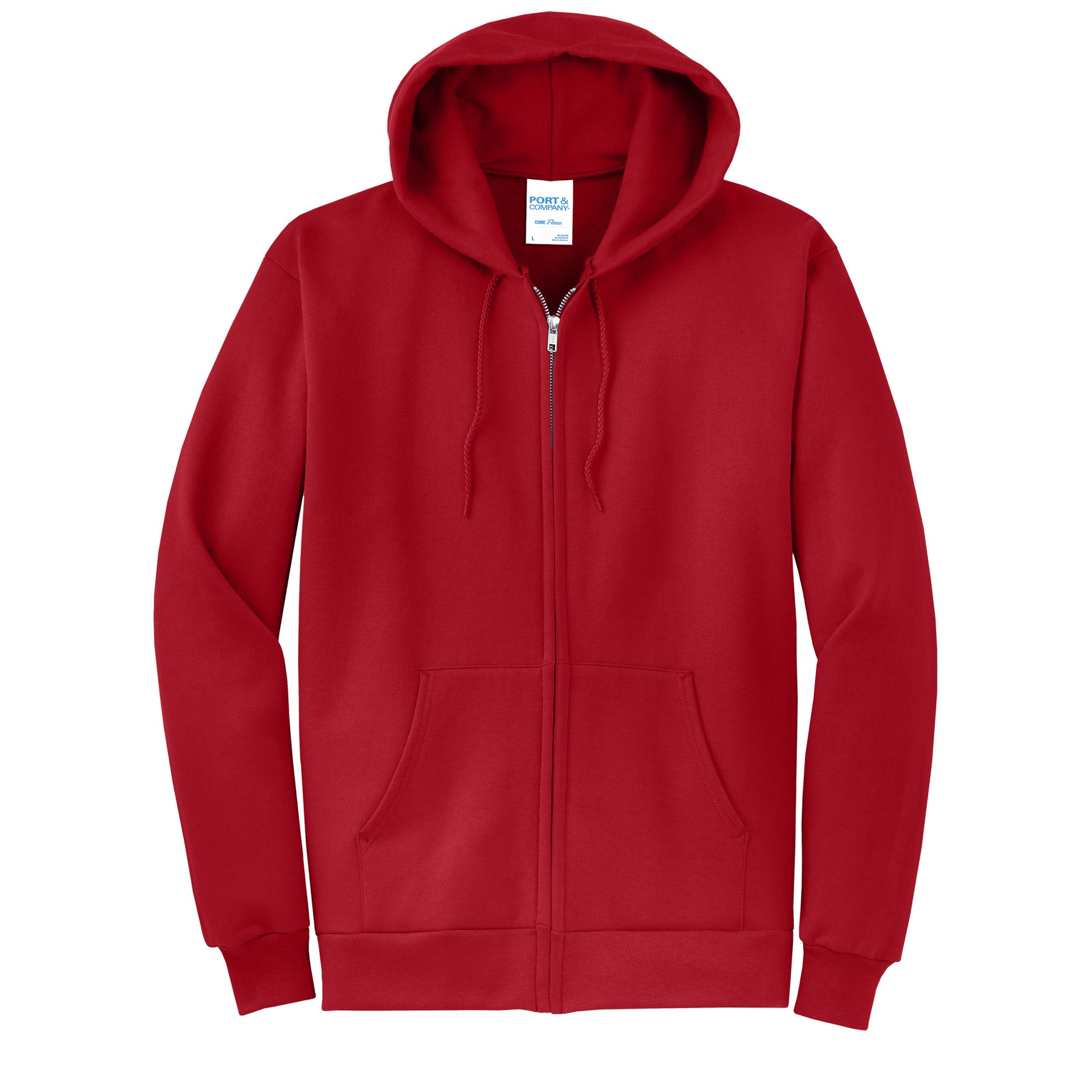 Port & Company® core Fleece Full-Zip Hooded Sweatshirt 1