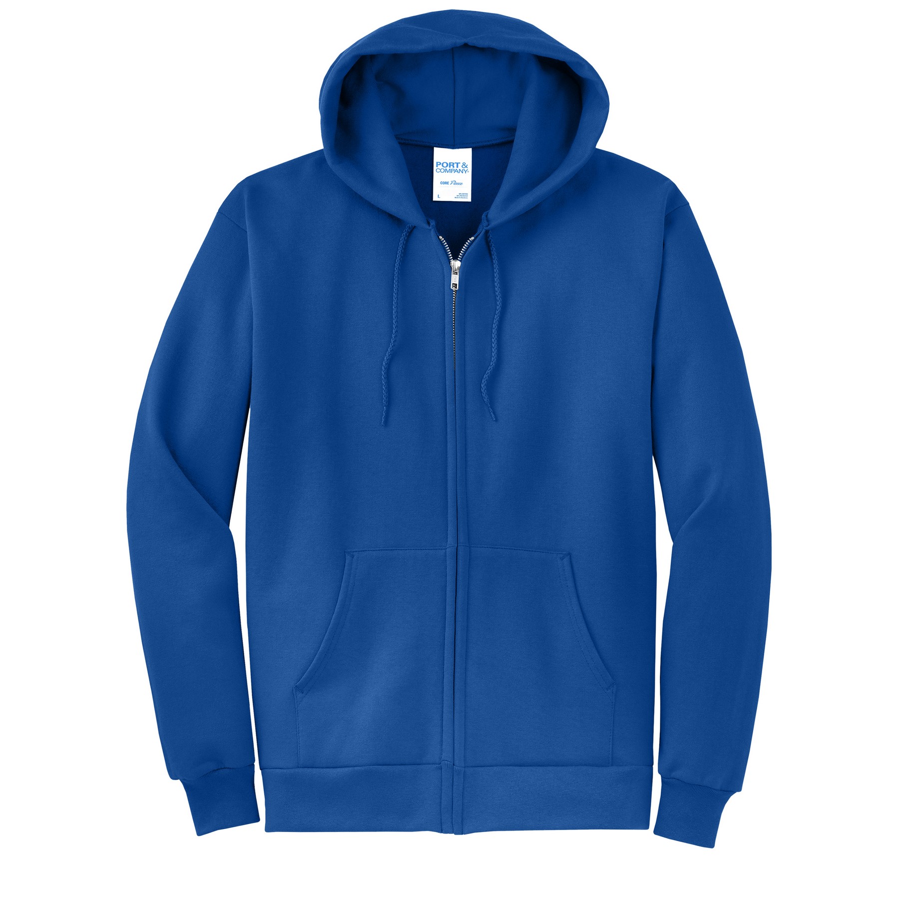 Port & Company® core Fleece Full-Zip Hooded Sweatshirt 1