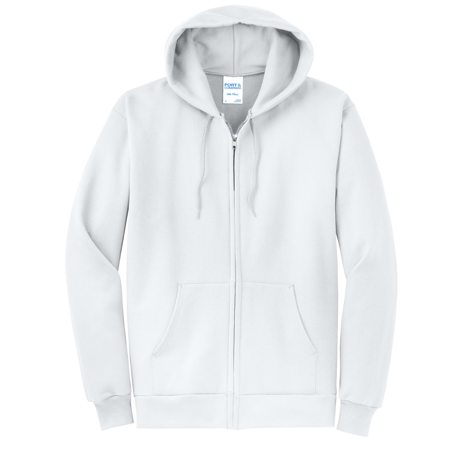 Port & Company® core Fleece Full-Zip Hooded Sweatshirt 1