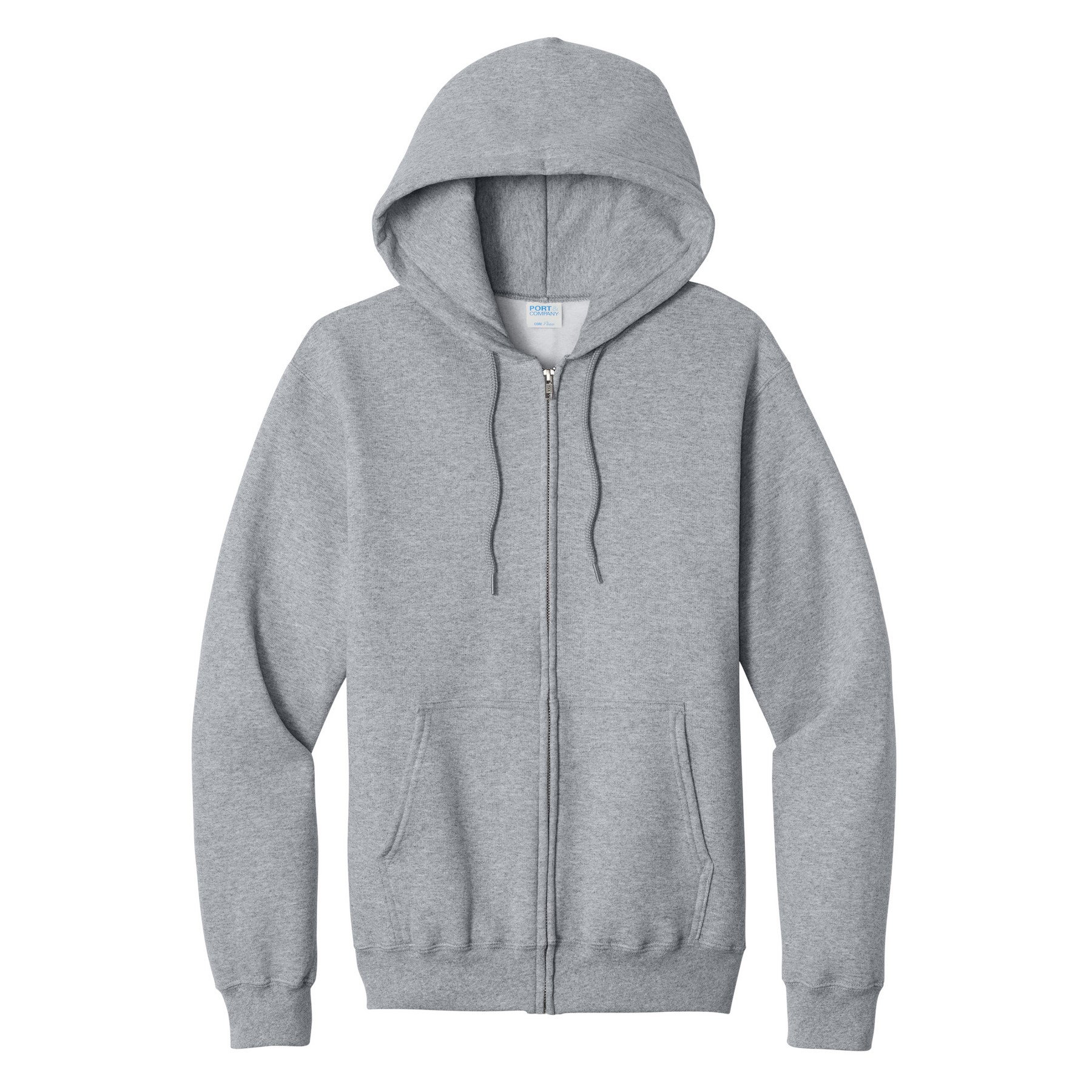Port & Company® core Fleece Full-Zip Hooded Sweatshirt 1