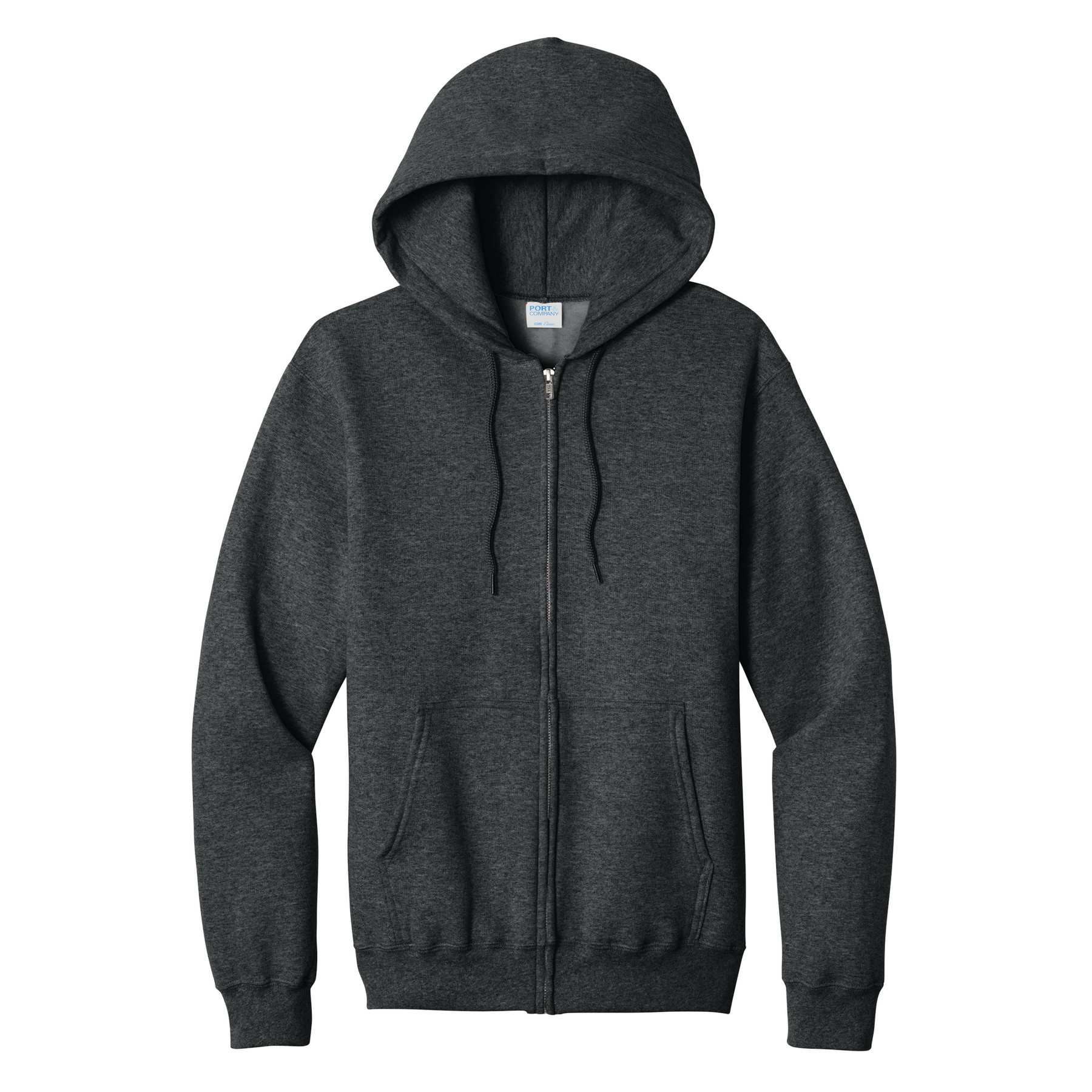 Port & Company® core Fleece Full-Zip Hooded Sweatshirt 1