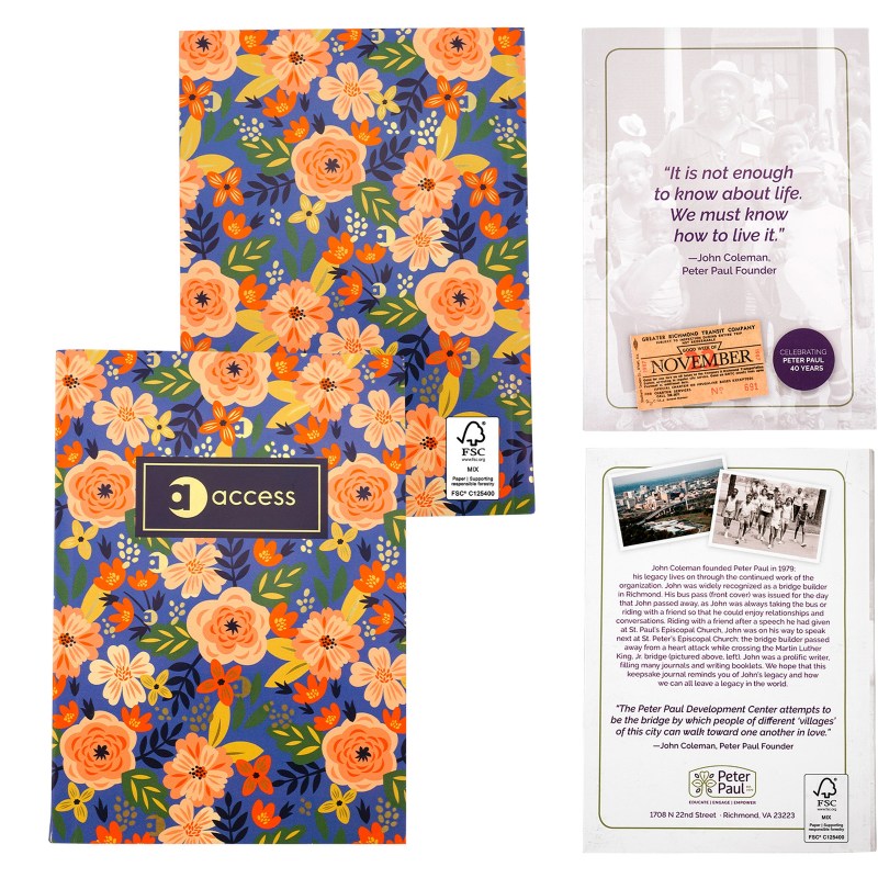 5" x 7" Perfect Paper Cover Notebook 1 5" x 7" Perfect Paper Cover Notebook 1