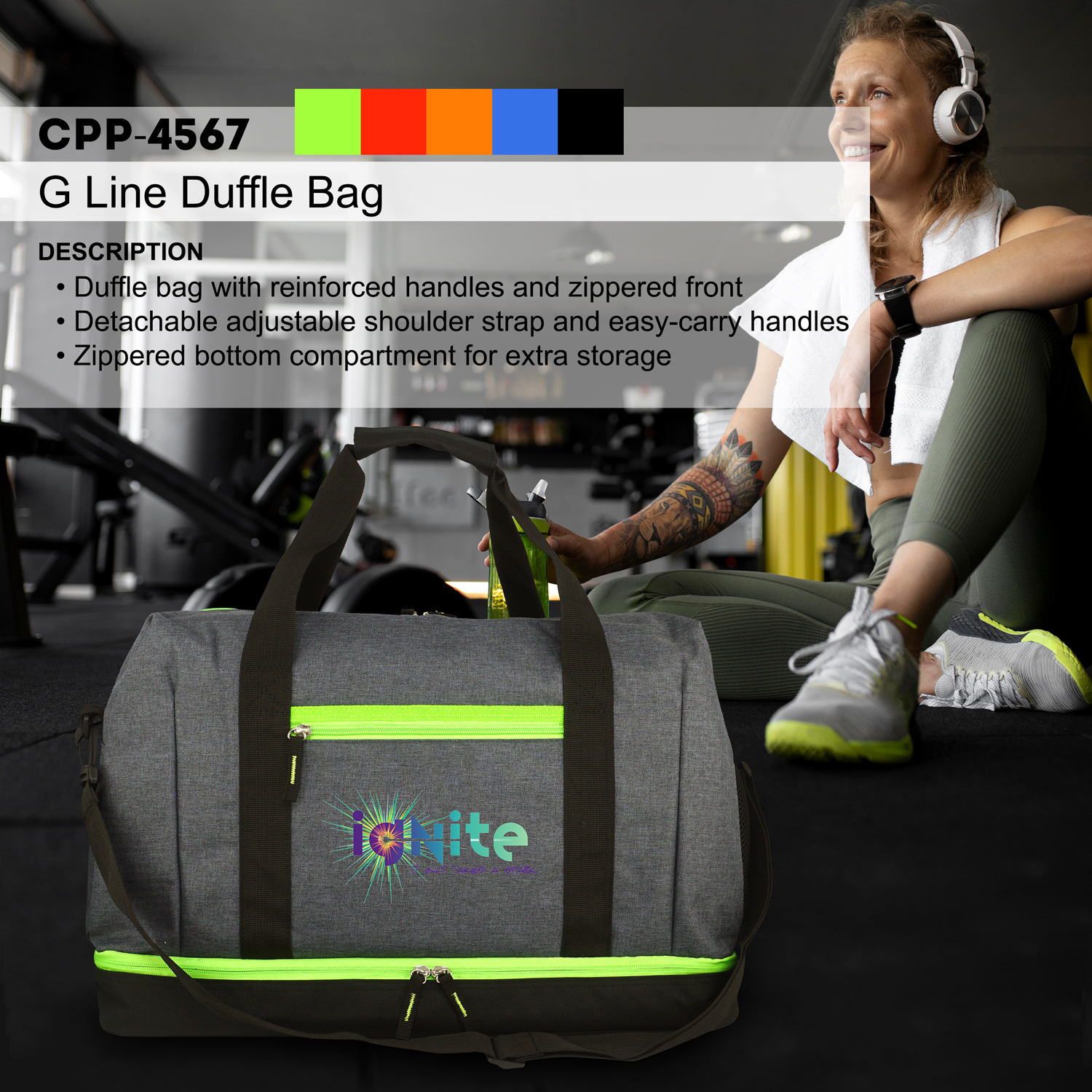 G Line Duffle Bag 1