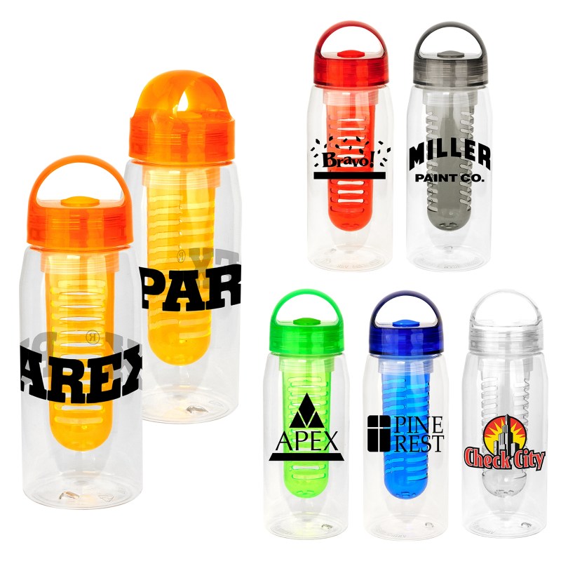 Arch 25 oz. Recycled Bottle with Infuser 1 Arch 25 oz. Recycled Bottle with Infuser 1