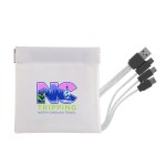 Colorful Cable Set - White Colorful Cable Set - White