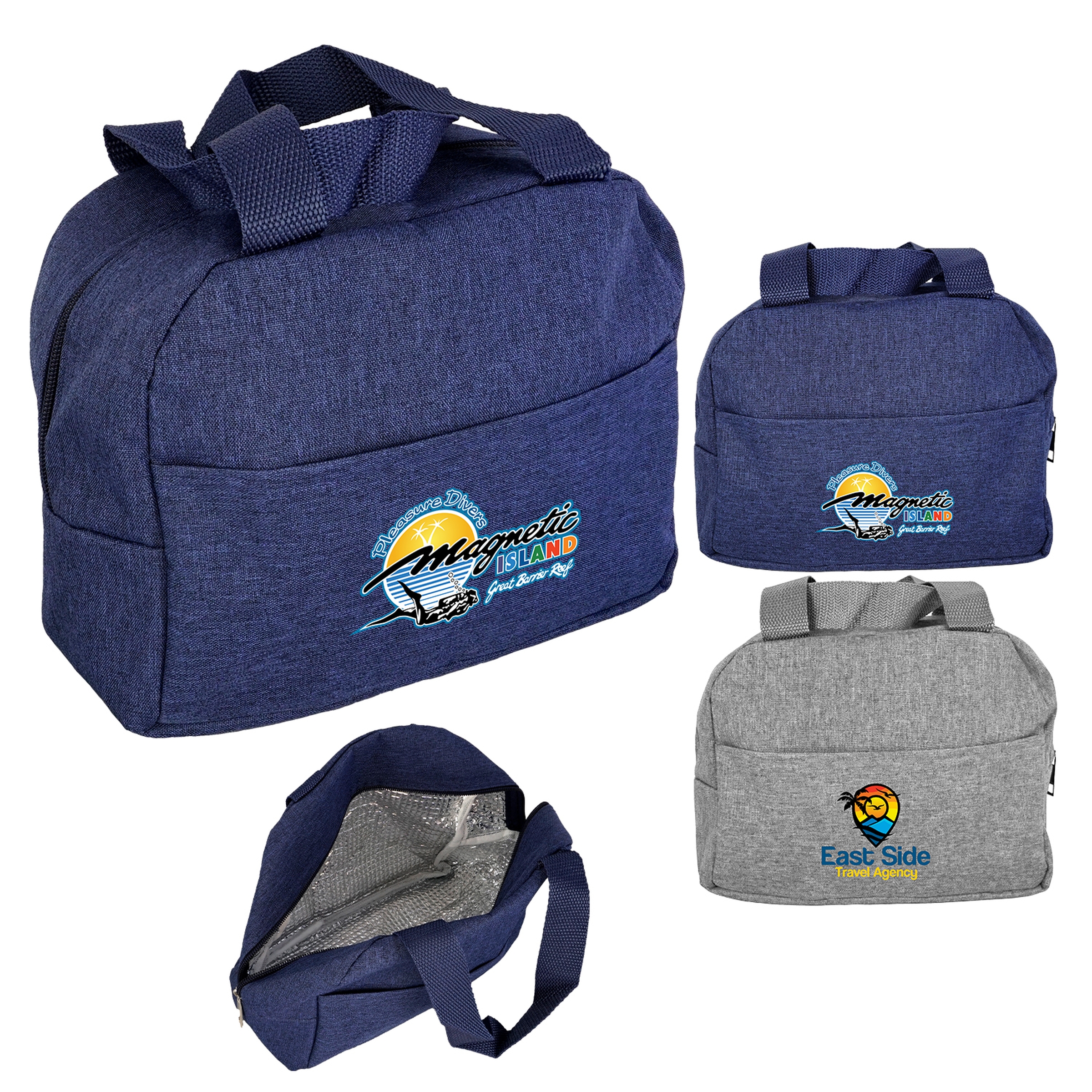 Handy Heathered Lunch Cooler 1