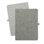RPET Two Tone Notebook - gray RPET Two Tone Notebook - gray