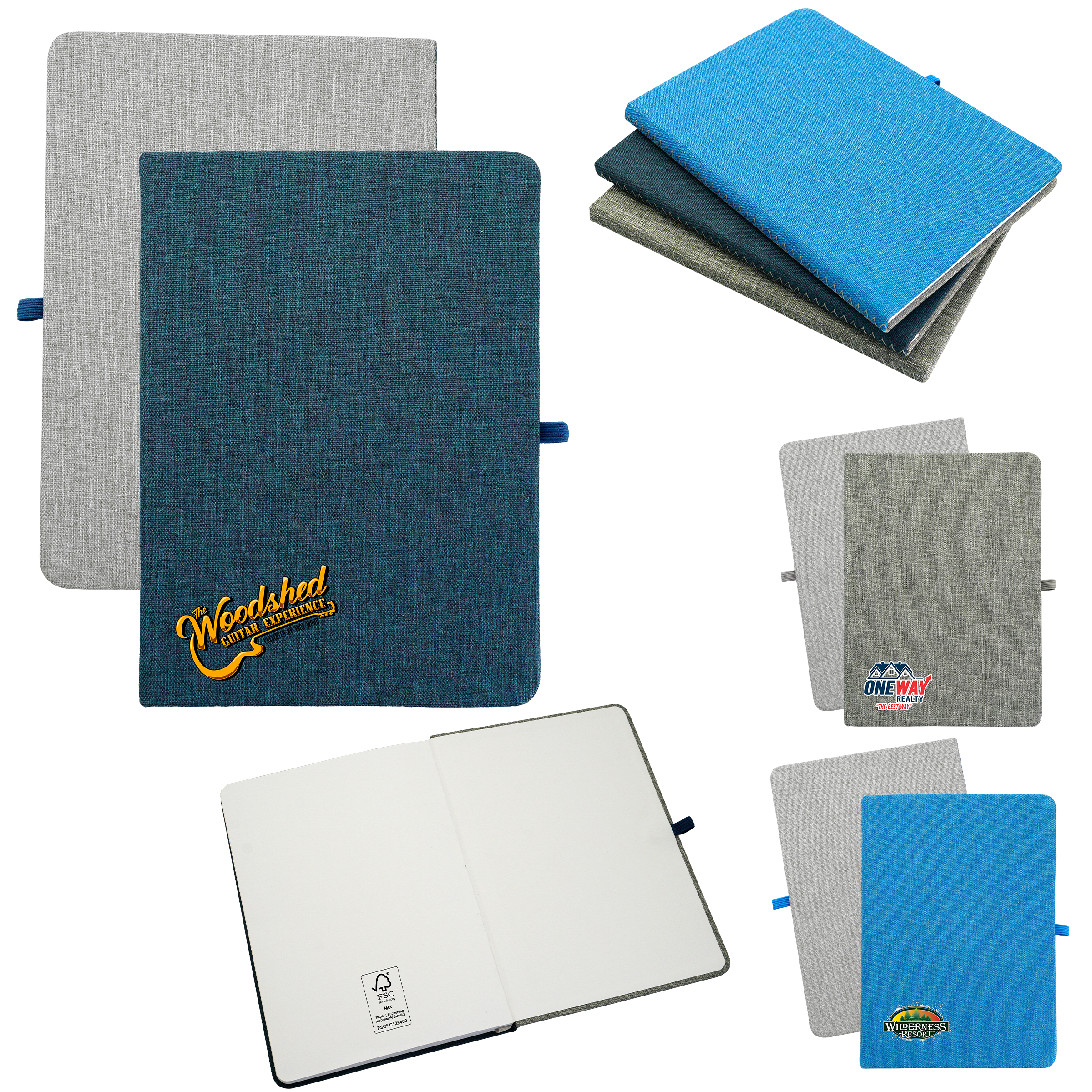 RPET Two Tone Notebook 1