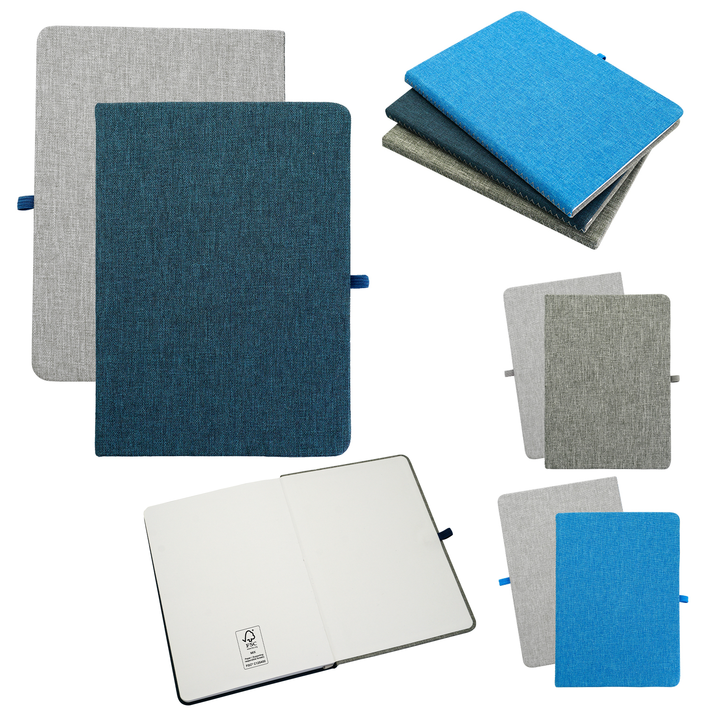 RPET Two Tone Notebook 1