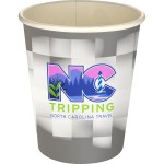 5 oz Full Color Shaded Checkers Paper Cup - gray 5 oz Full Color Shaded Checkers Paper Cup - gray