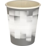5 oz Full Color Shaded Checkers Paper Cup - gray 5 oz Full Color Shaded Checkers Paper Cup - gray