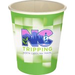 5 oz Full Color Shaded Checkers Paper Cup - Lime green 5 oz Full Color Shaded Checkers Paper Cup - Lime green