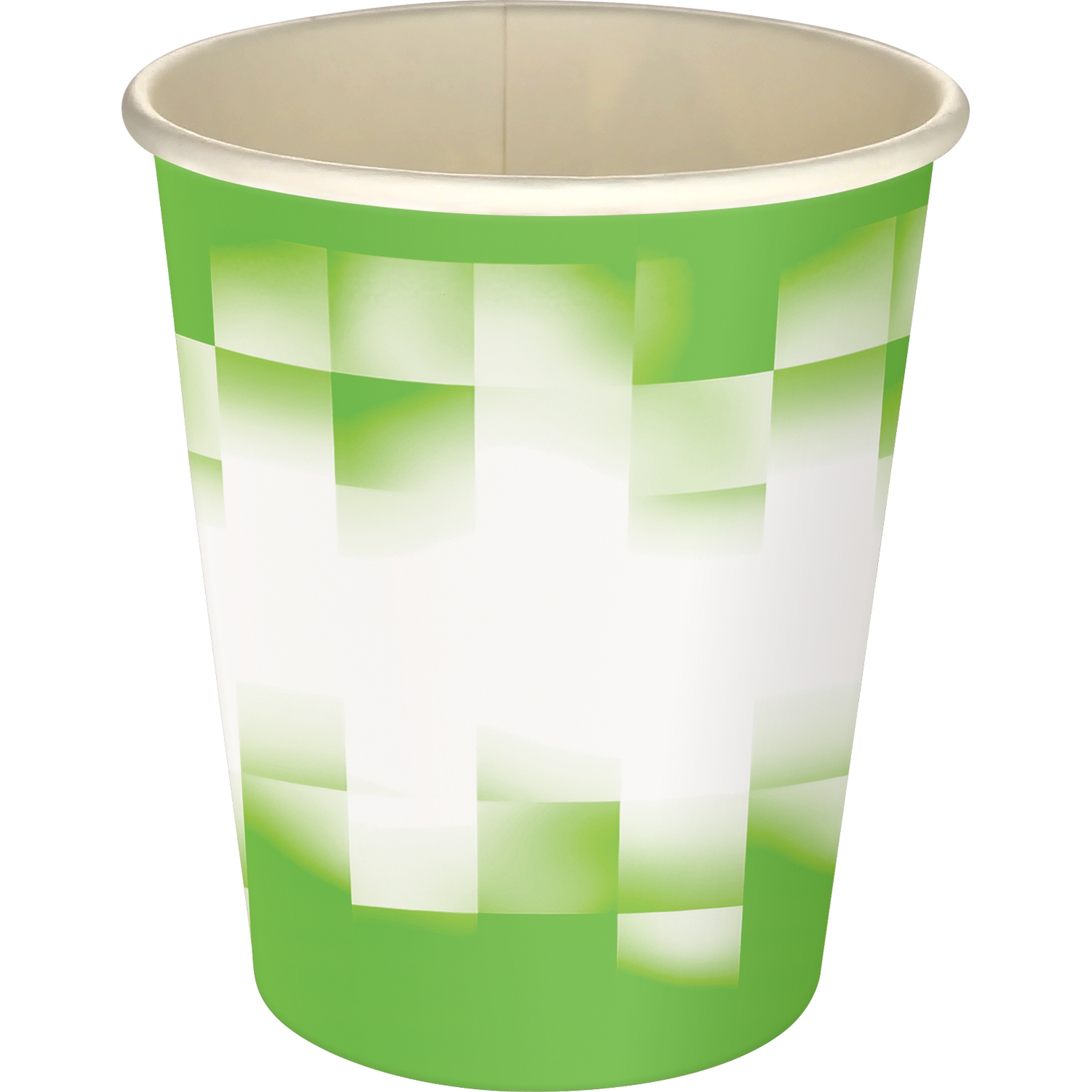 5 oz Full Color Shaded Checkers Paper Cup 1