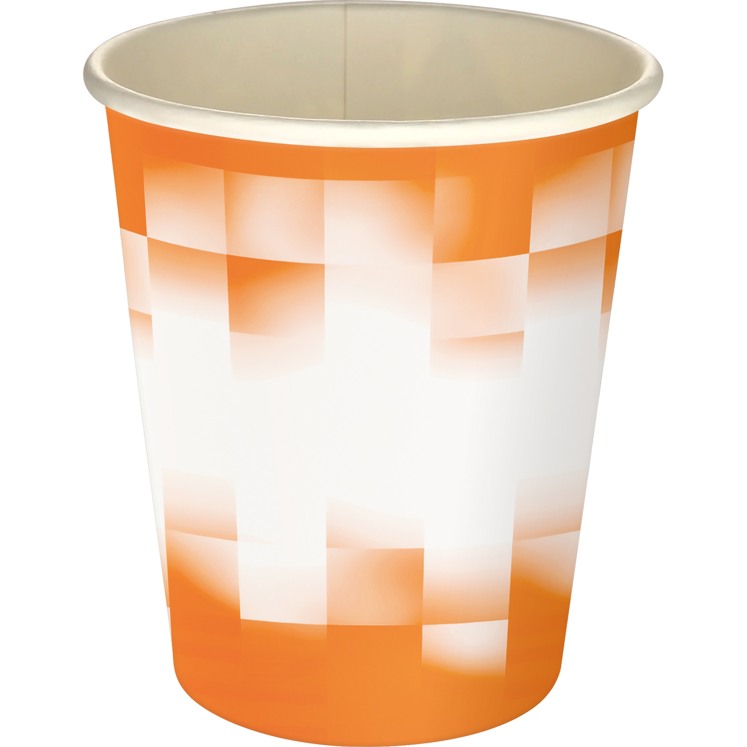 5 oz Full Color Shaded Checkers Paper Cup 1