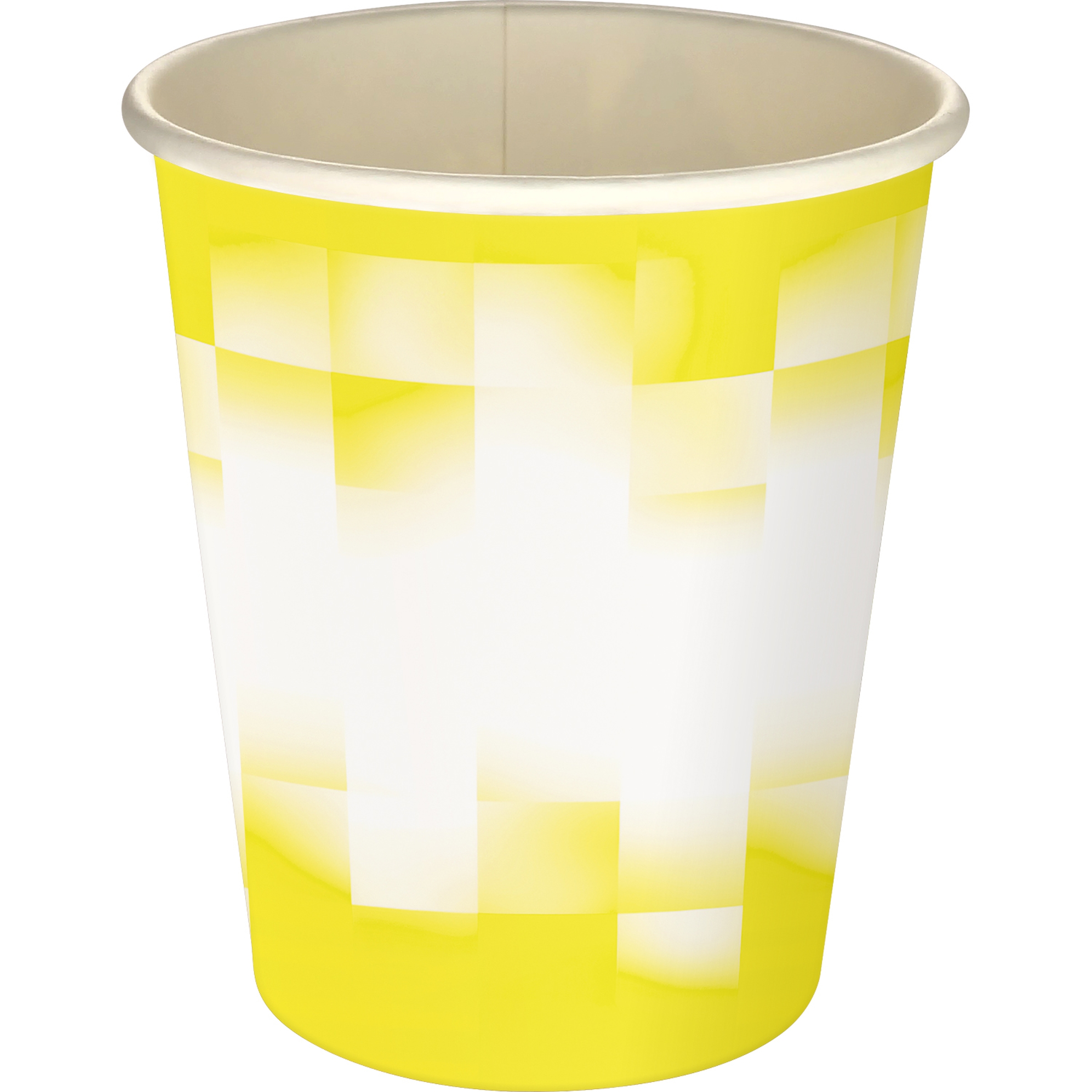 5 oz Full Color Shaded Checkers Paper Cup 1