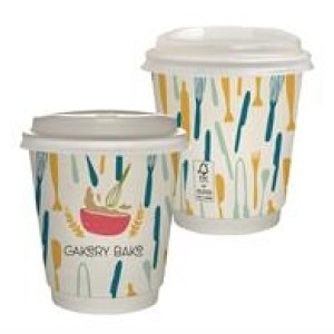 10 oz. Full Color Insulated Paper Cup With Lid 1 10 oz. Full Color Insulated Paper Cup With Lid 1