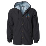 Independent Trading Co. Water Resistant Hooded Windbreaker Jacket 1 Independent Trading Co. Water Resistant Hooded Windbreaker Jacket 1