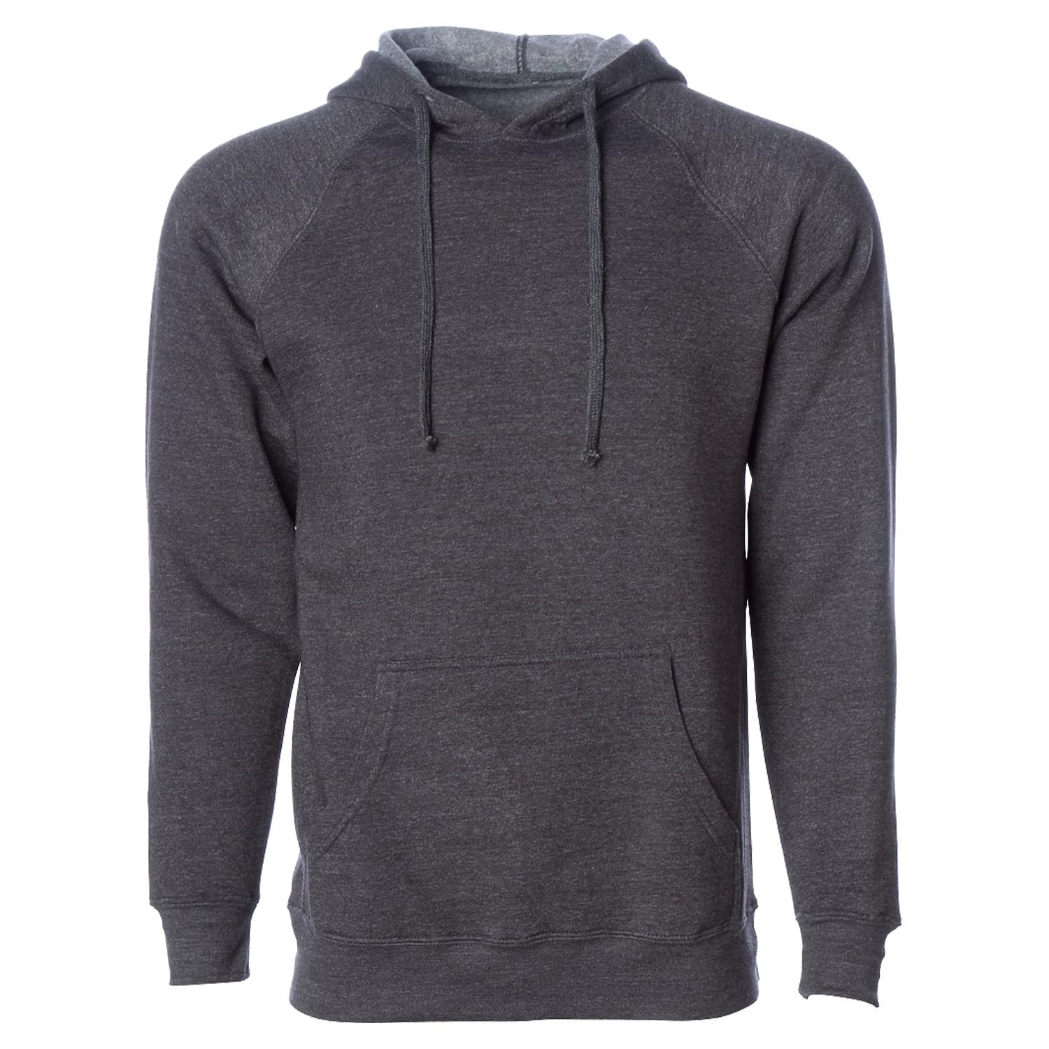 Independent Trading Co. Unisex Blend Raglan Hooded Pullover 1