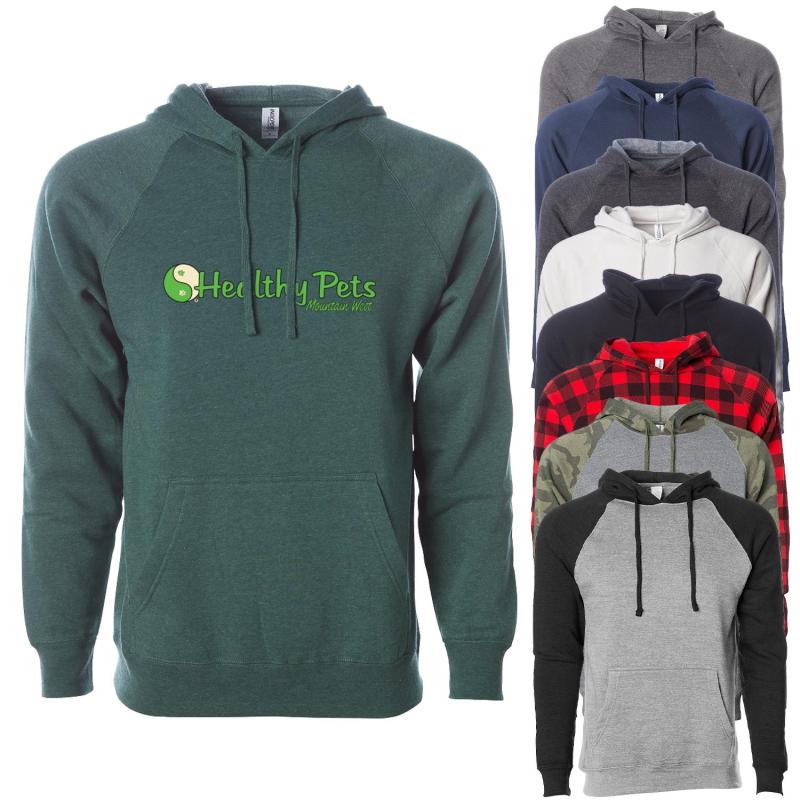 Independent Trading Co.® Unisex Blend Raglan Hooded Pullover 1 Independent Trading Co.® Unisex Blend Raglan Hooded Pullover 1