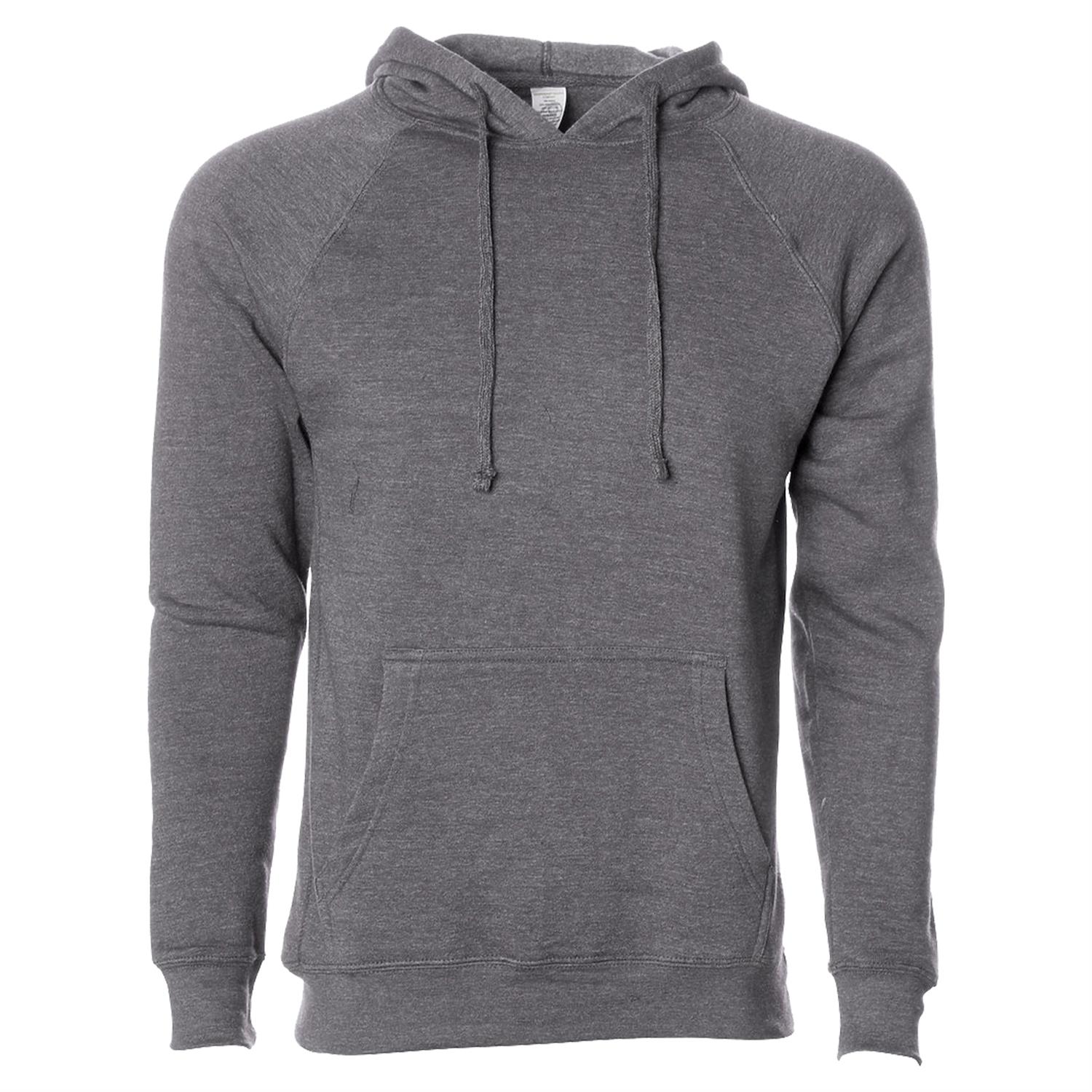 Independent Trading Co. Unisex Blend Raglan Hooded Pullover 1