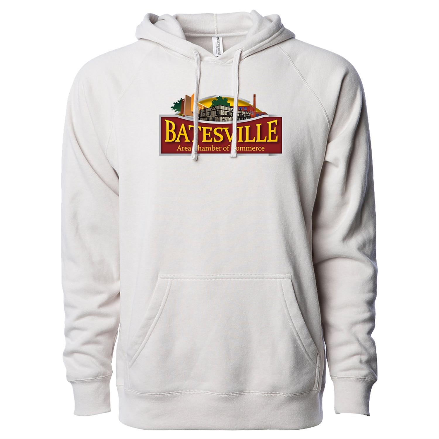 Independent Trading Co. Unisex Blend Raglan Hooded Pullover 1